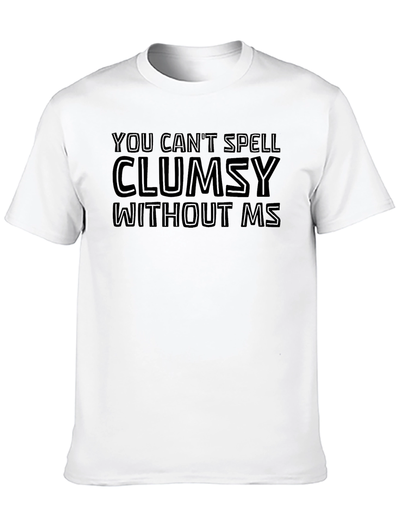 Clumsy Humor T-Shirt Funny Graphic Tee