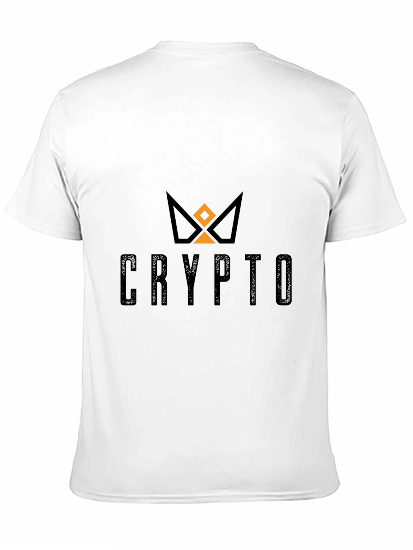 Crypto Crown Graphic T-Shirt - Black