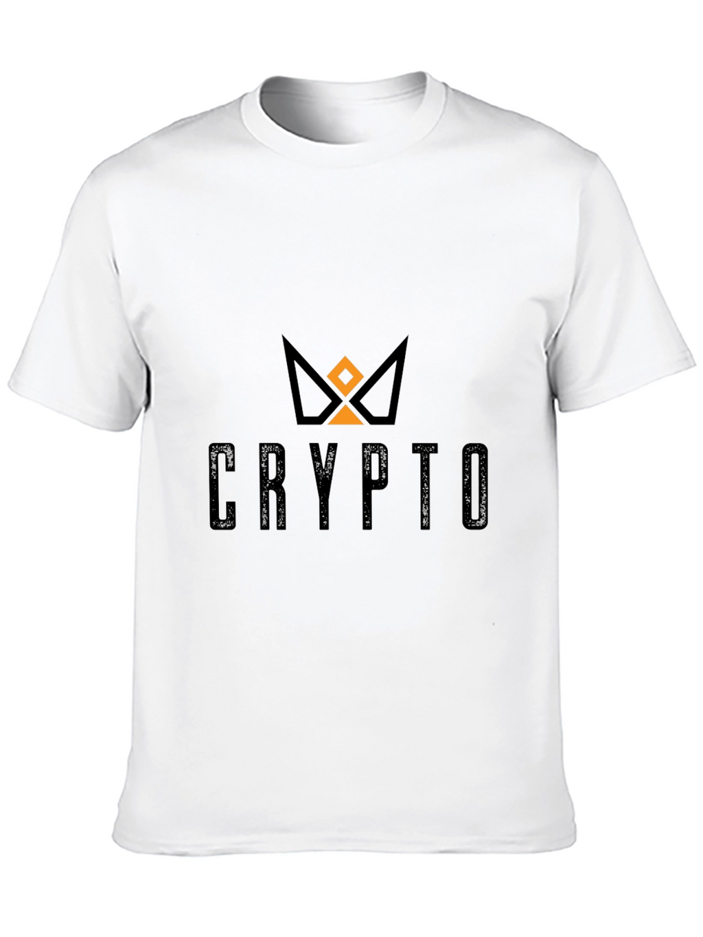 Crypto Crown Graphic T-Shirt - Black