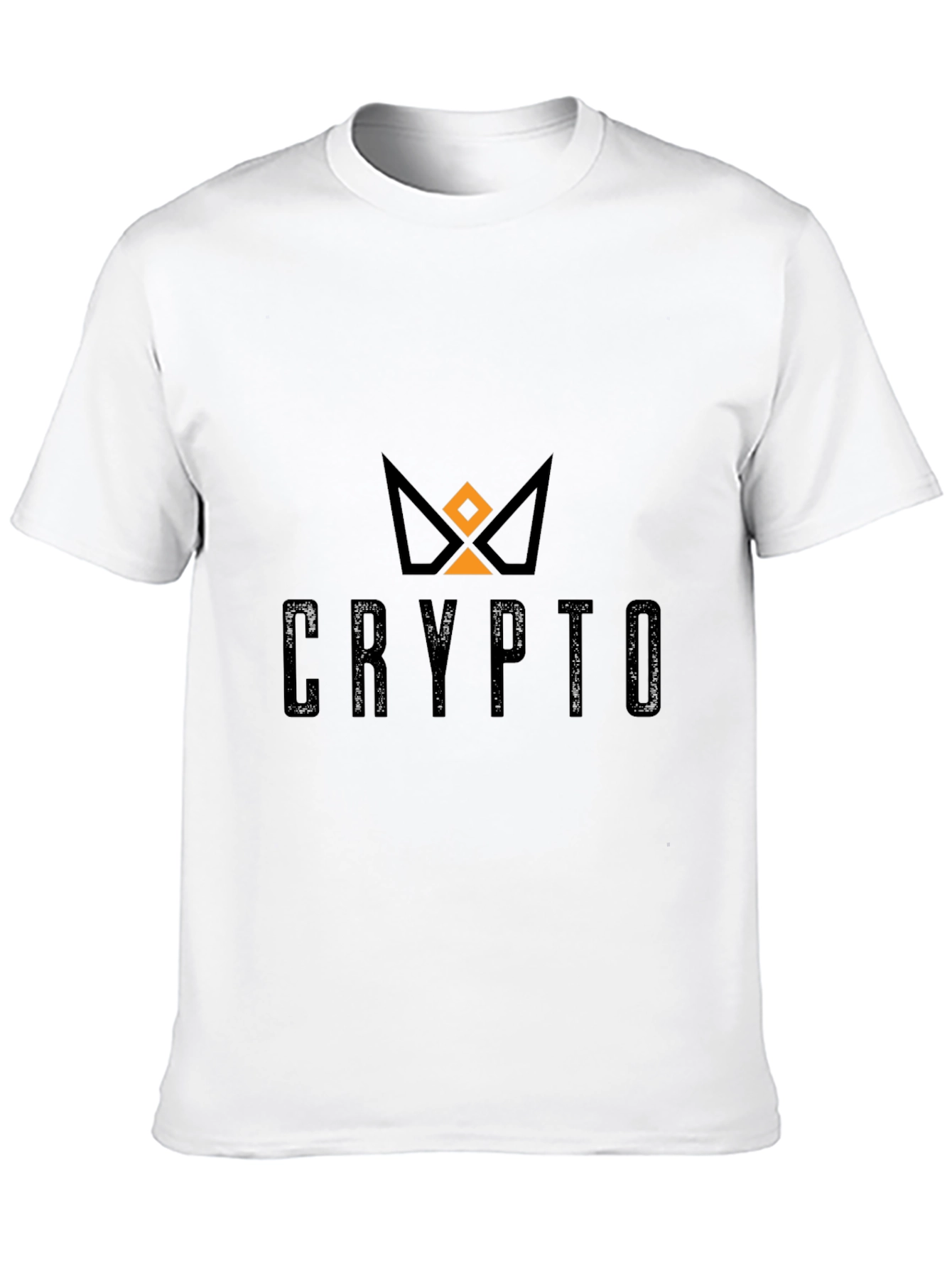 Crypto Crown Graphic T-Shirt - Black