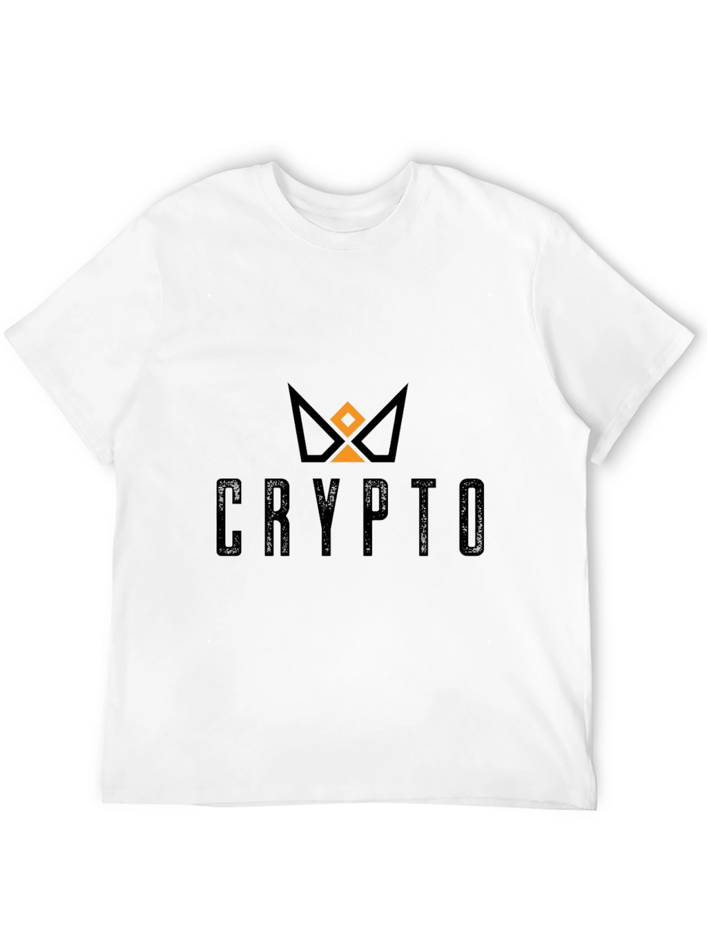 Crypto Crown Graphic T-Shirt - Black