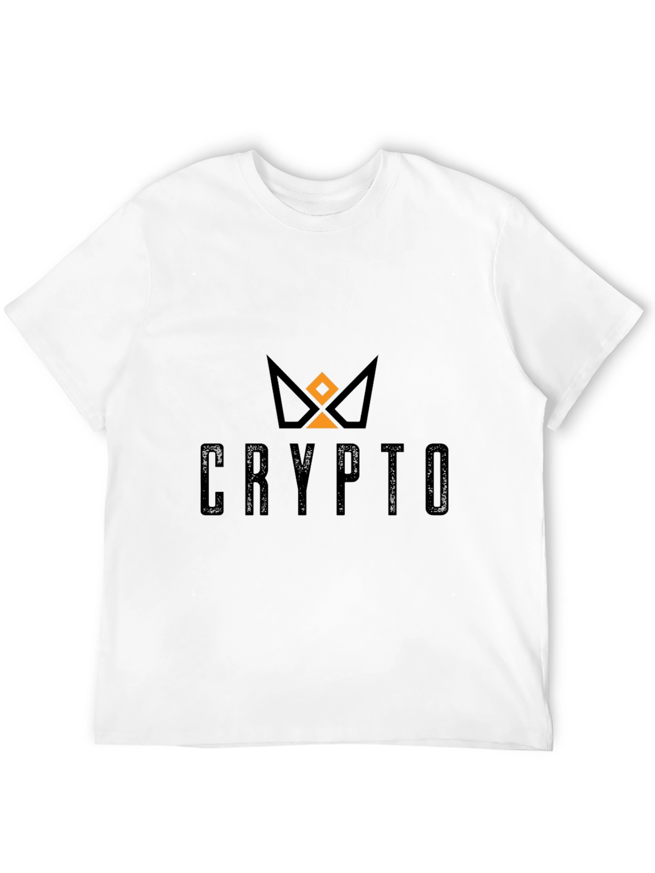 Crypto Crown Graphic T-Shirt - Black
