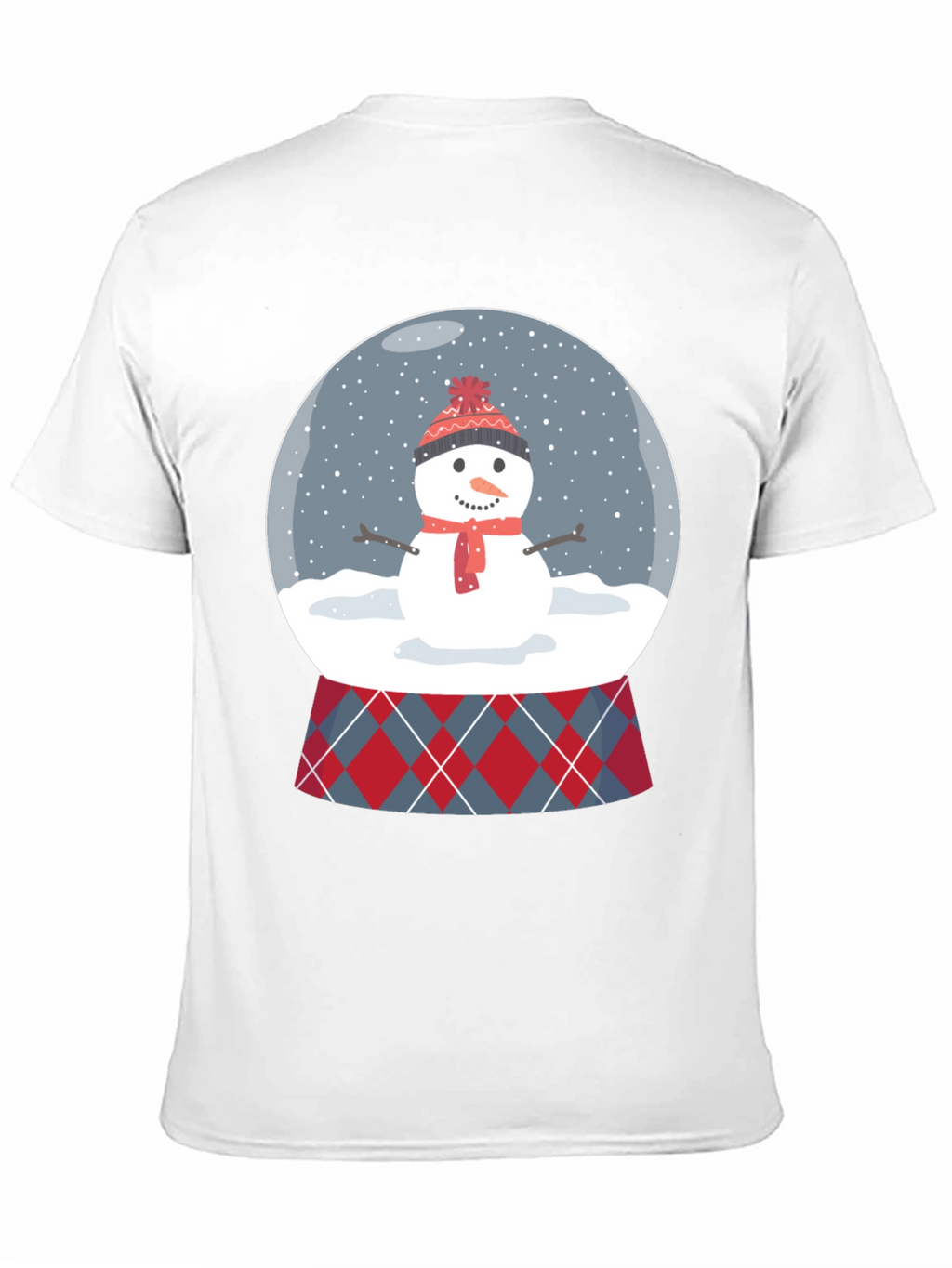 Snowman Snow Globe Graphic Tee