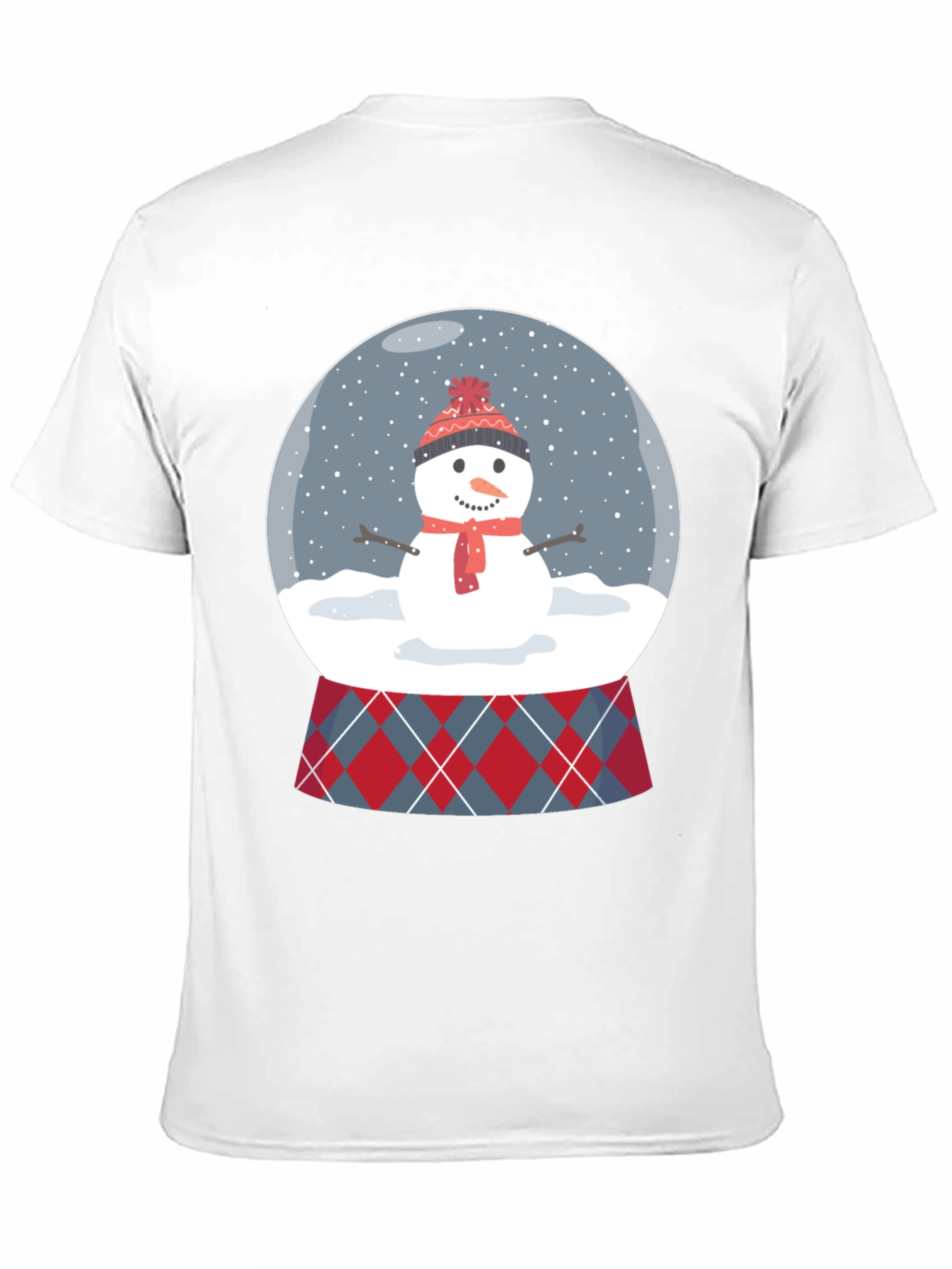Snowman Snow Globe Graphic Tee