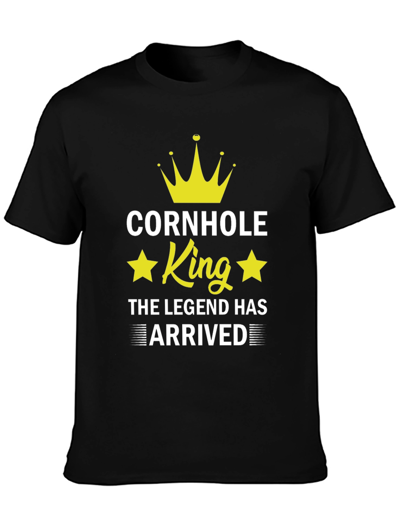 Cornhole King T-Shirt - The Legend Has Arrived