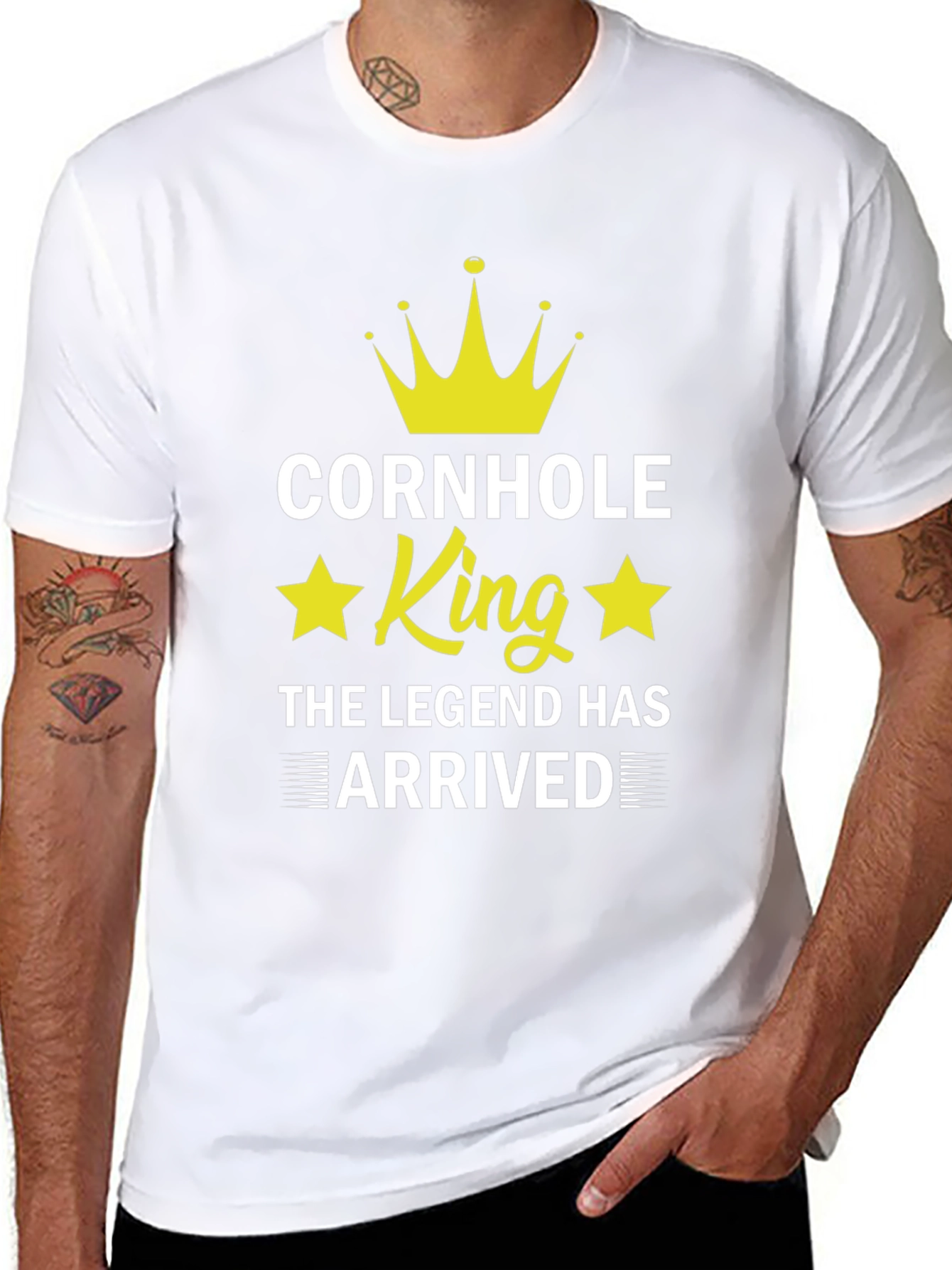 Cornhole King T-Shirt - The Legend Has Arrived