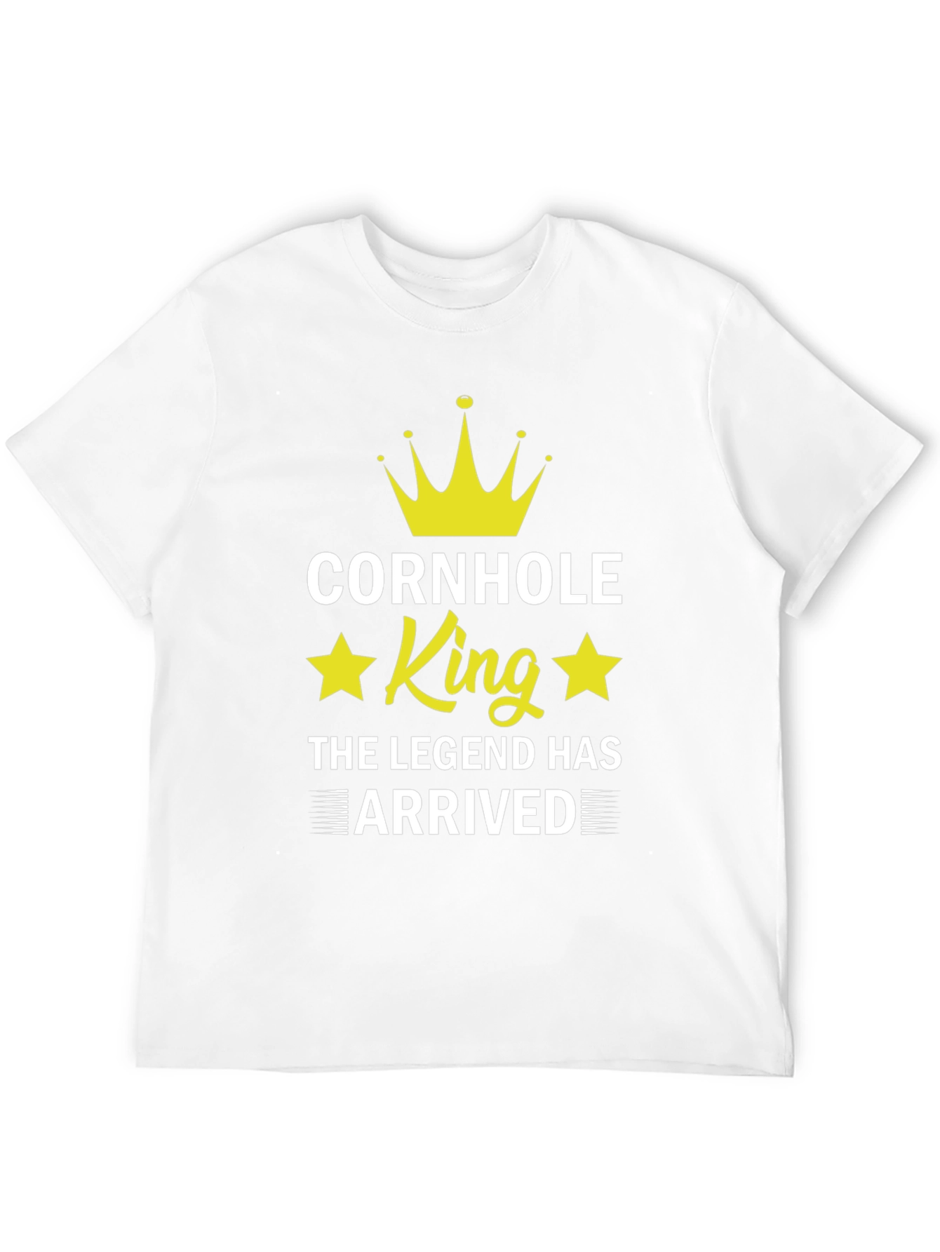 Cornhole King T-Shirt - The Legend Has Arrived