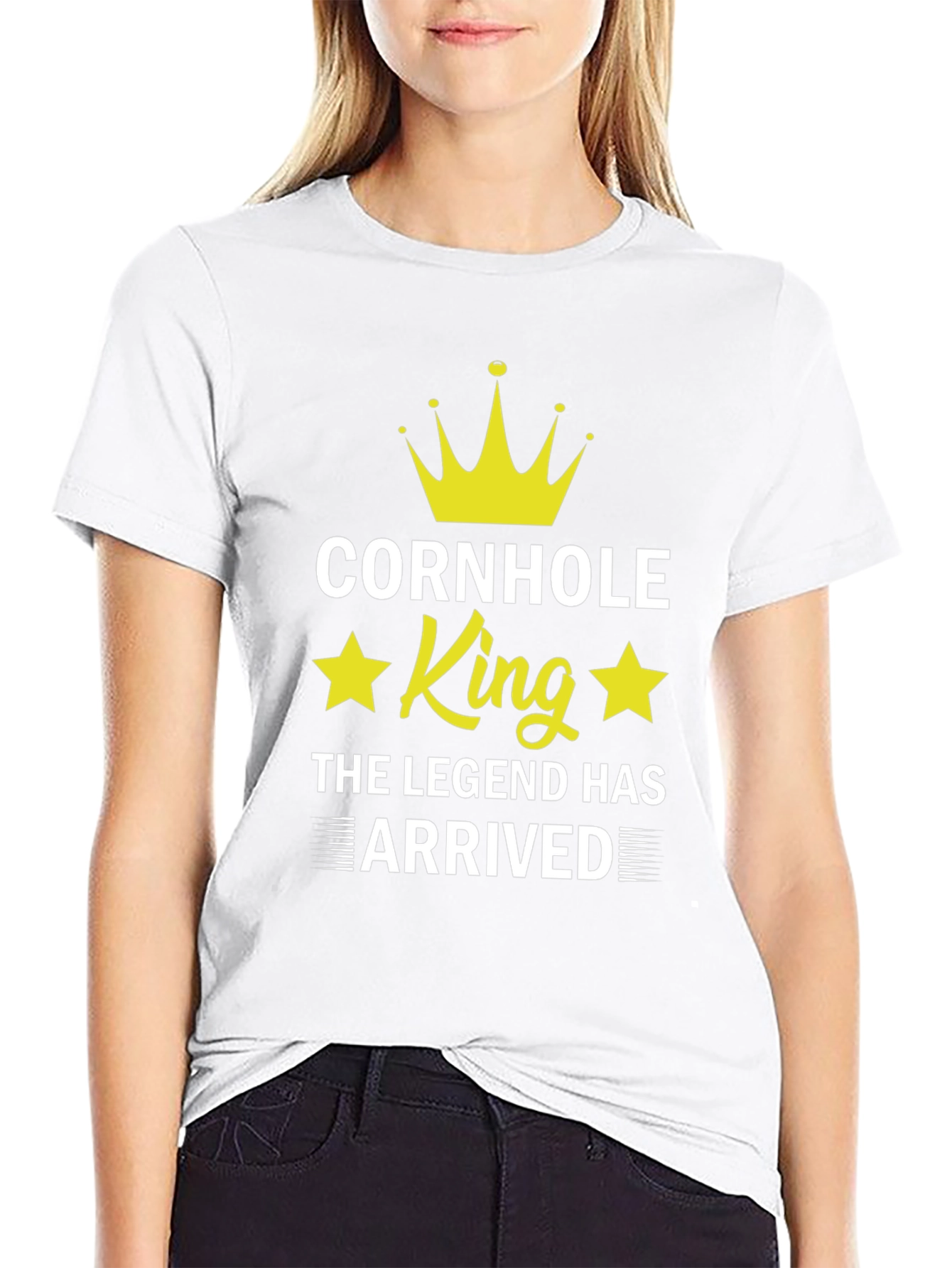 Cornhole King T-Shirt - The Legend Has Arrived