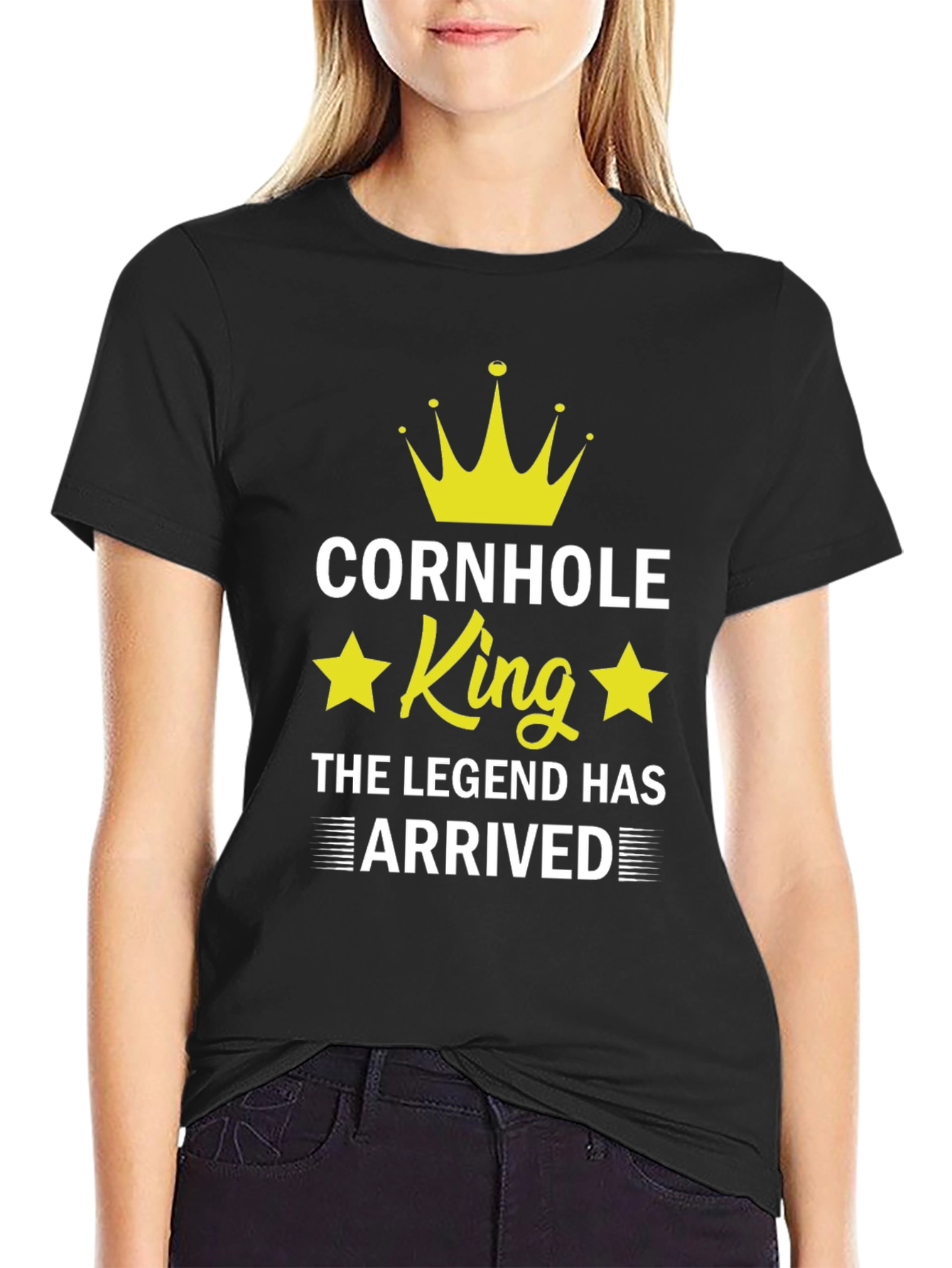 Cornhole King T-Shirt - The Legend Has Arrived