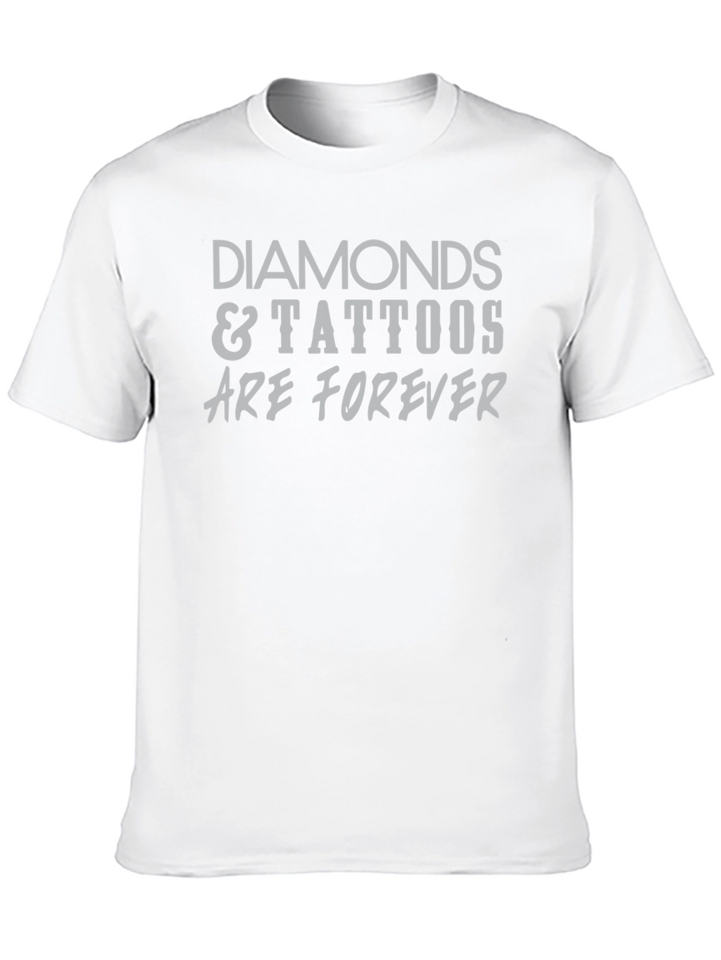 Diamonds & Tattoos Graphic Tee - Unisex