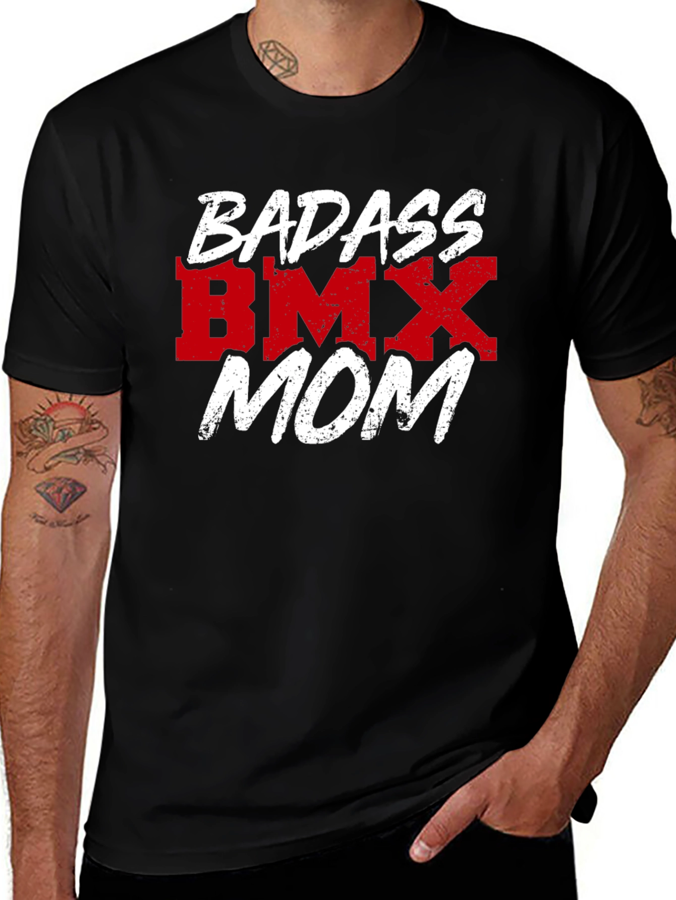 Badass BMX Mom T-Shirt