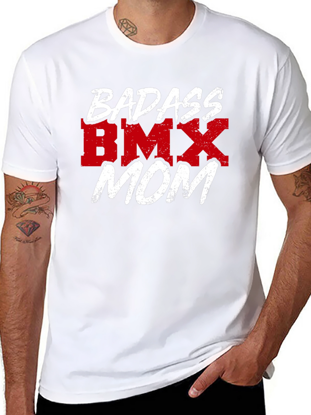 Badass BMX Mom T-Shirt