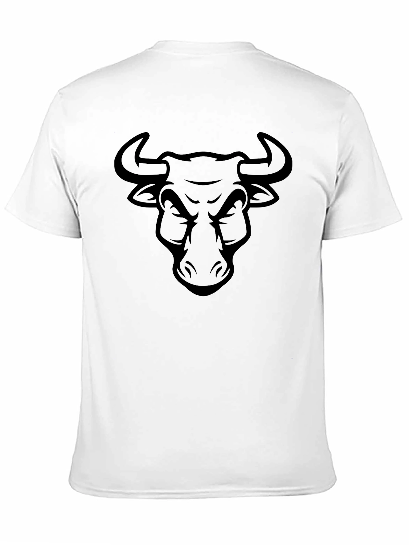 Black Bull Graphic Tee - Mens Short Sleeve T-Shirt