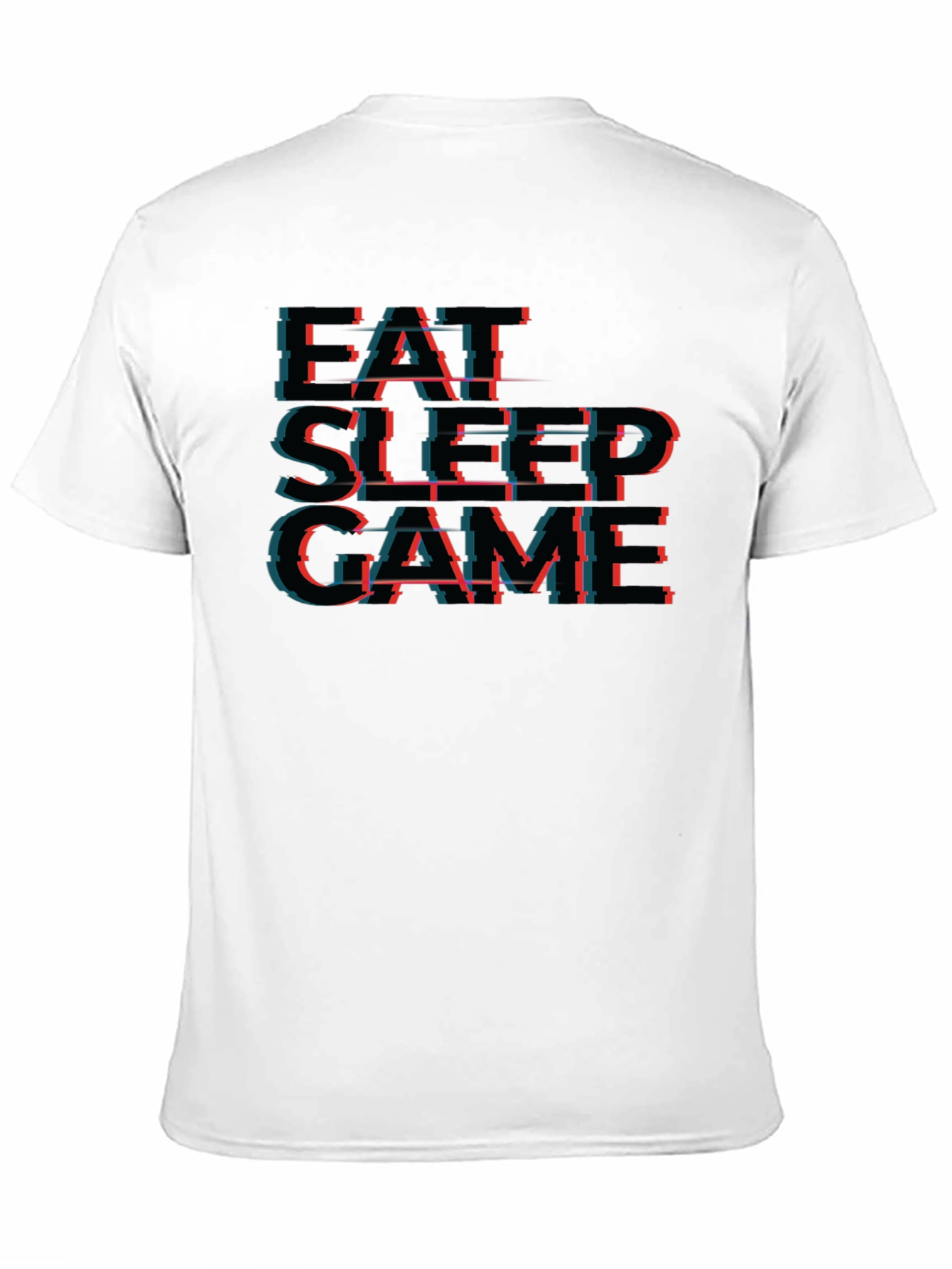 Eat Sleep Game Black T-Shirt