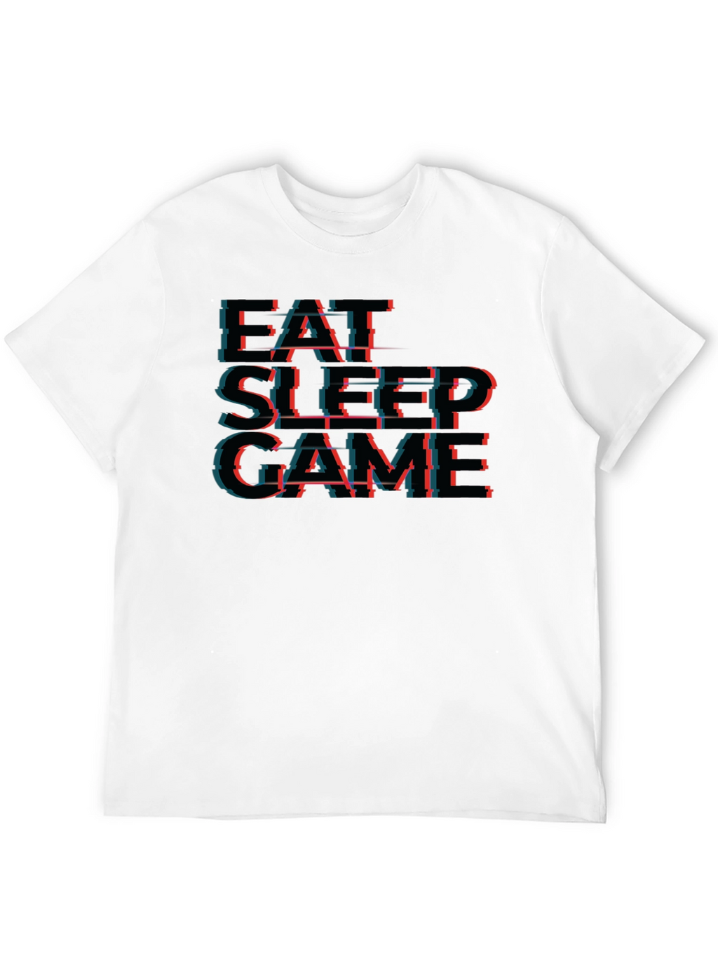 Eat Sleep Game Black T-Shirt