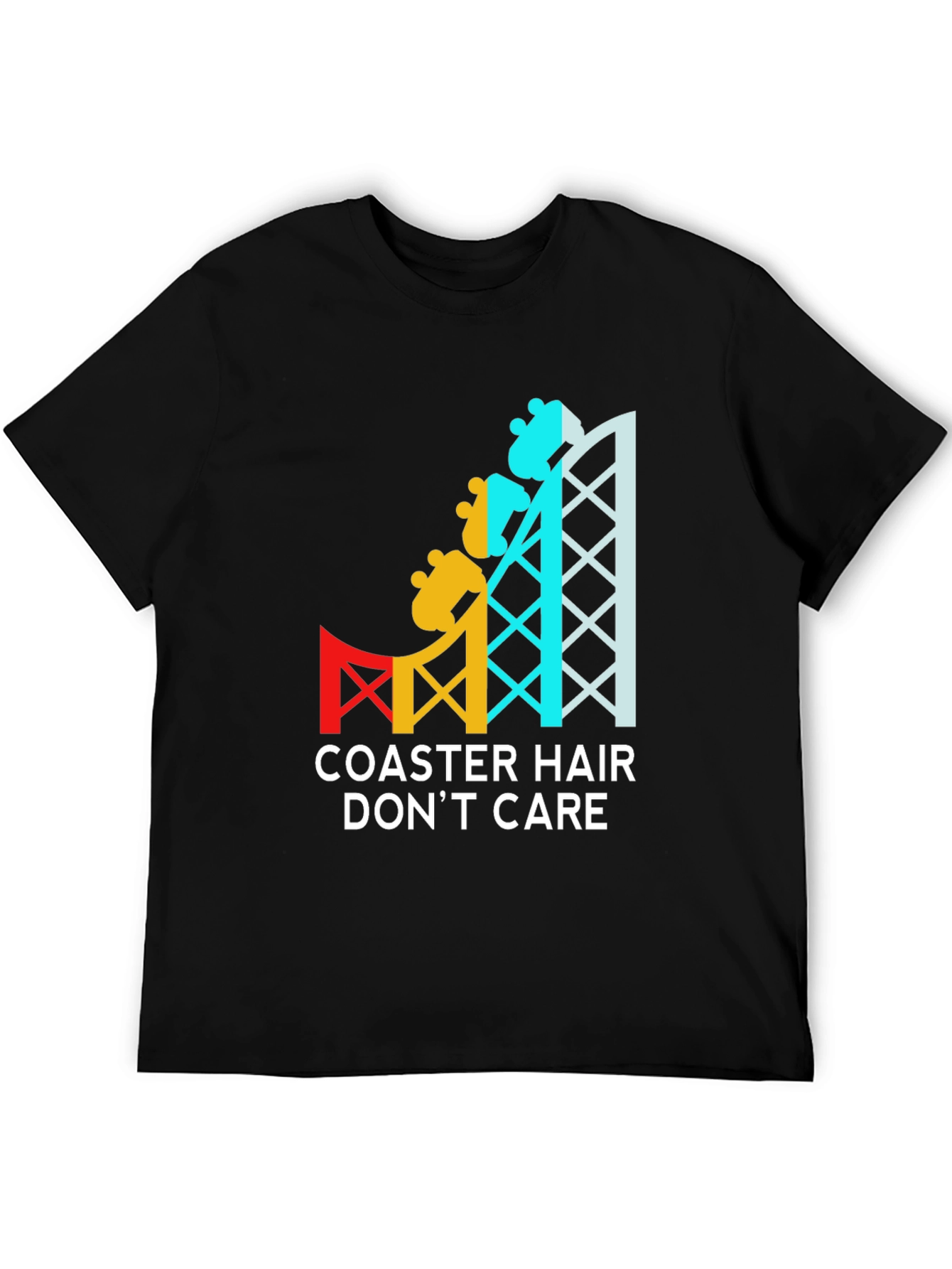 Coaster Hair Dont Care Graphic Tee