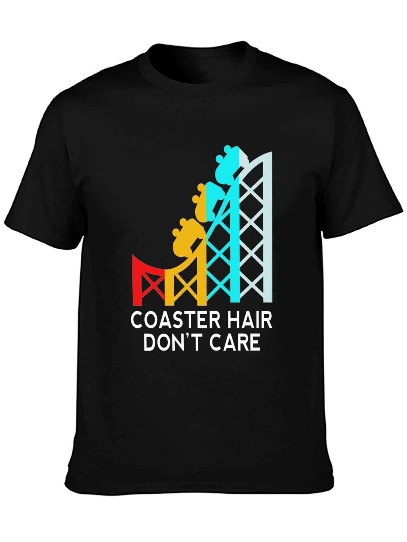 Coaster Hair Dont Care Graphic Tee