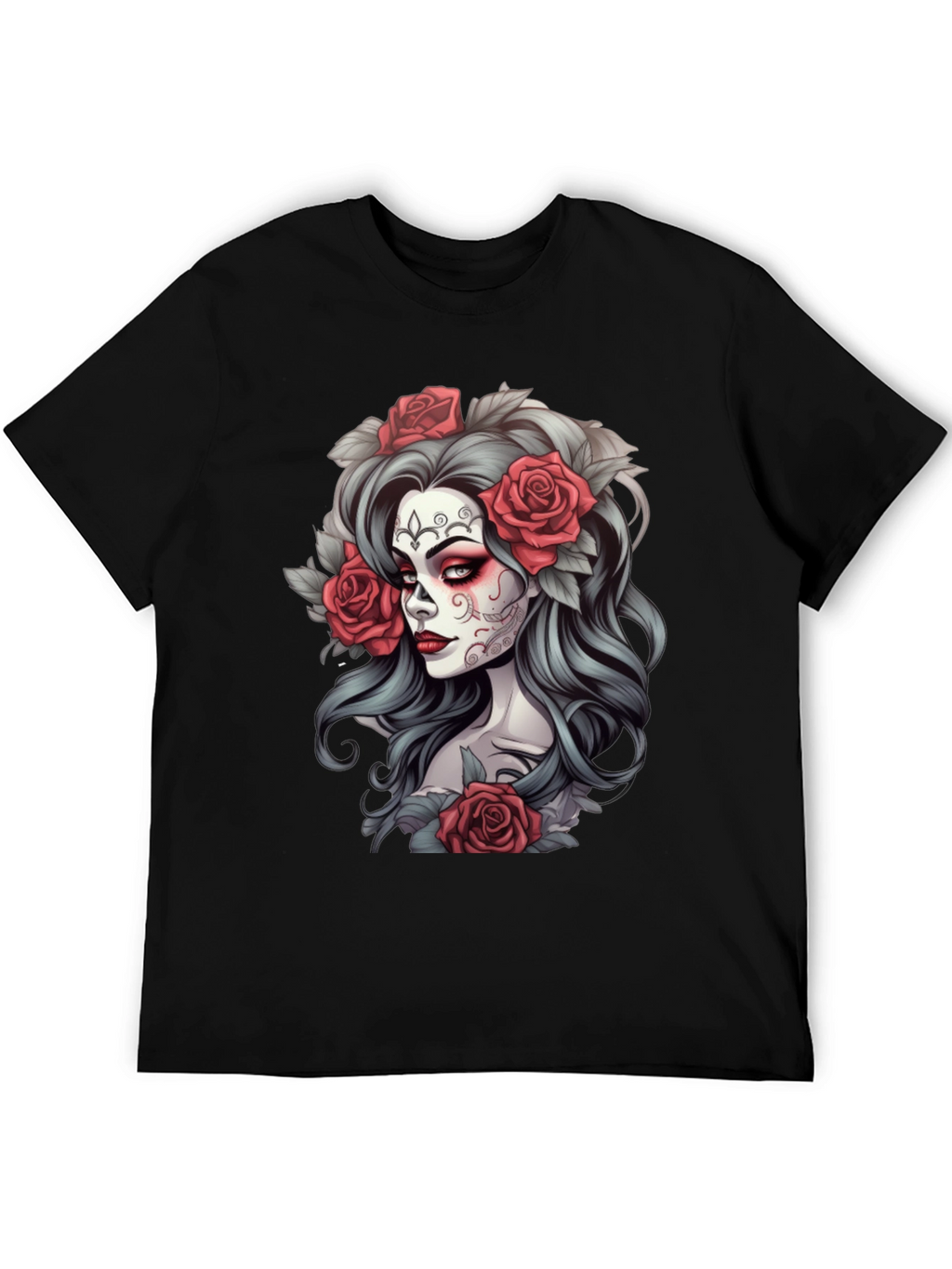 Day of the Dead Woman Graphic Tee