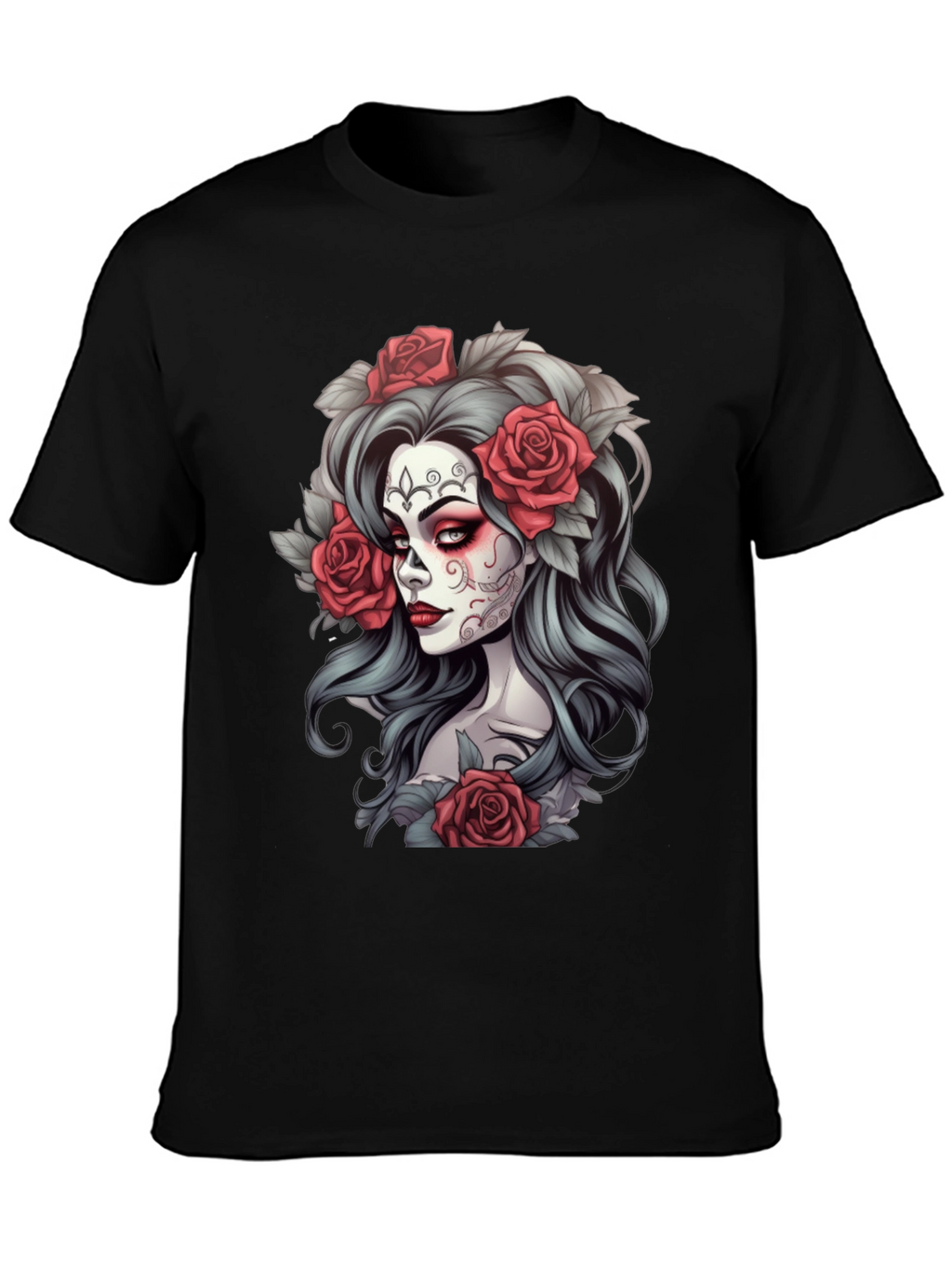 Day of the Dead Woman Graphic Tee