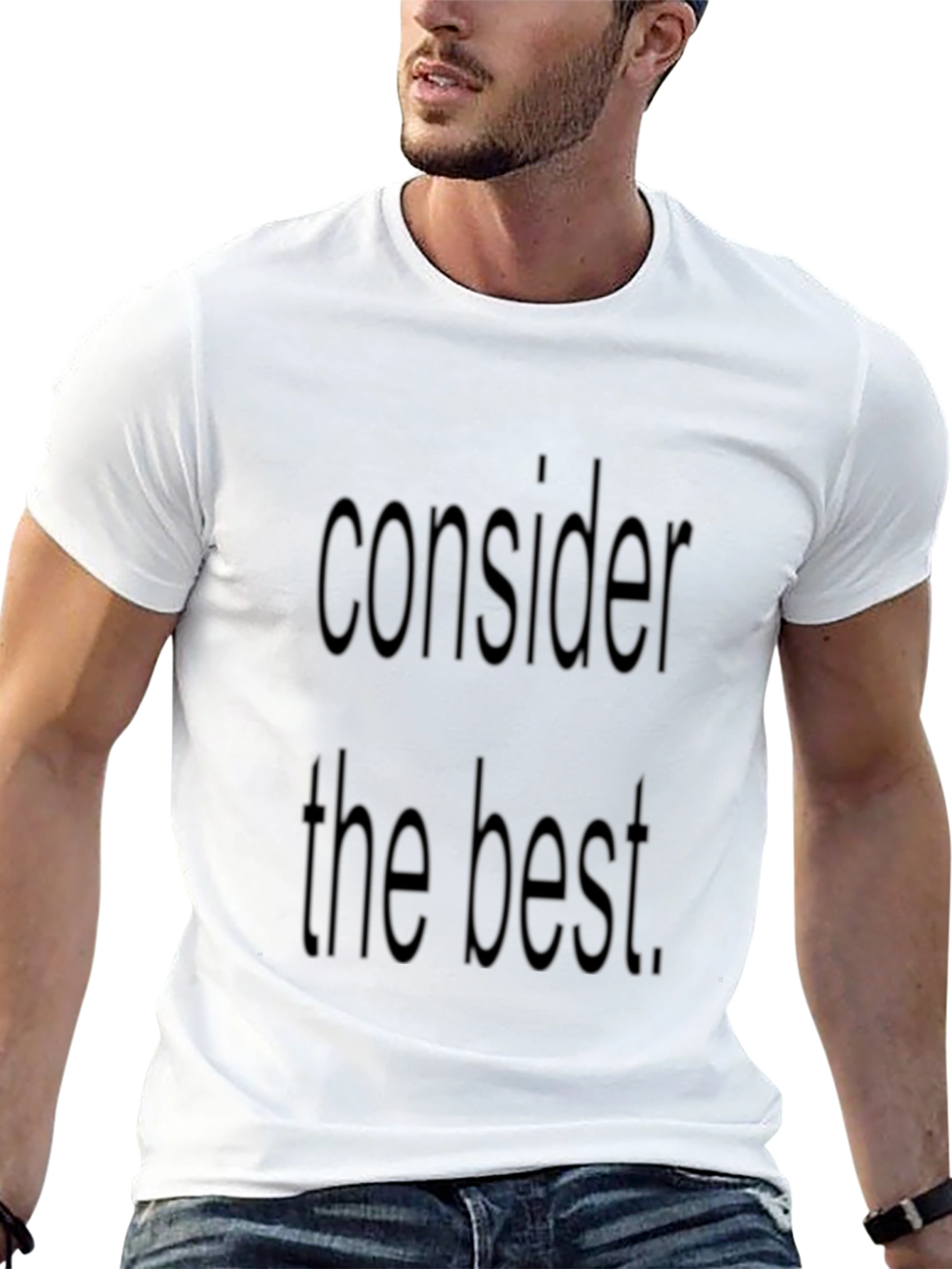 Consider the Best Black Tee - Casual Style