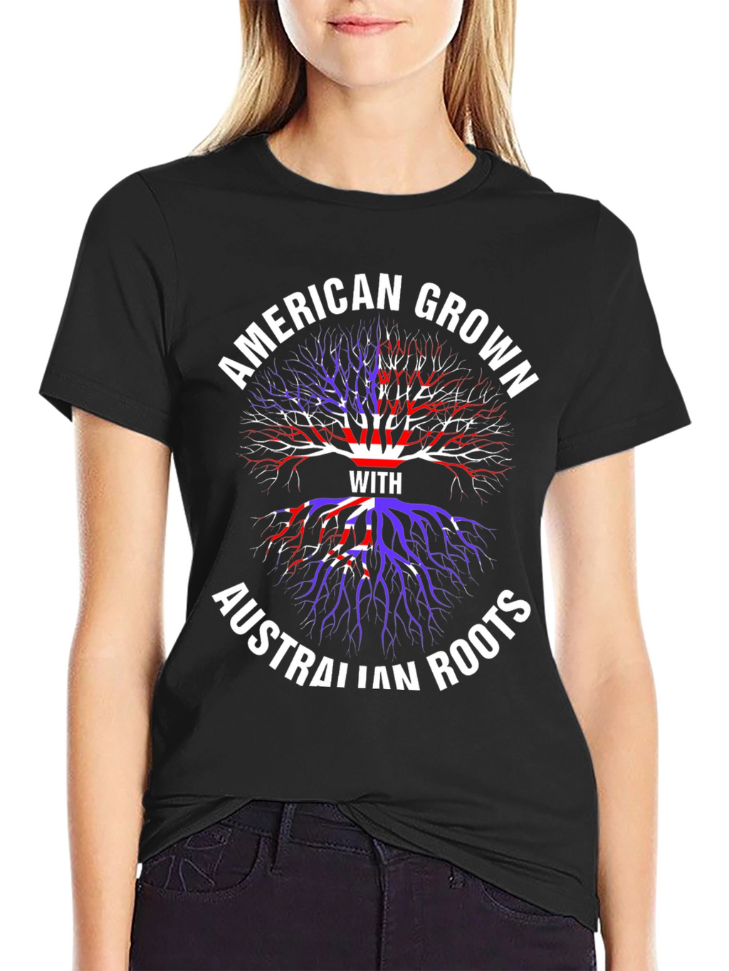 American Grown Australian Roots T-Shirt