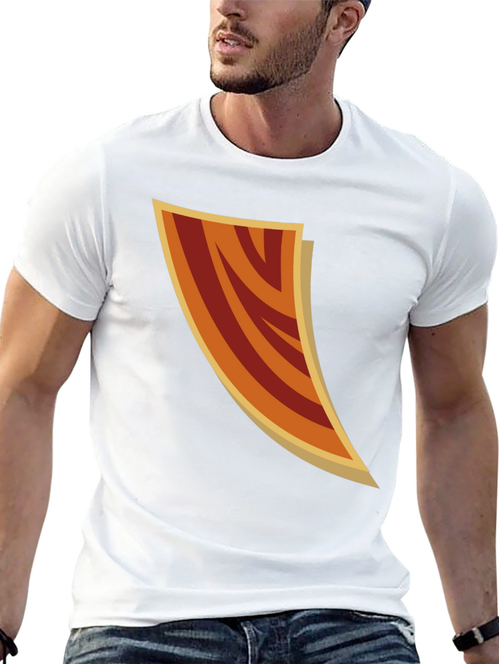 Stylish Graphic Tee - Abstract Design