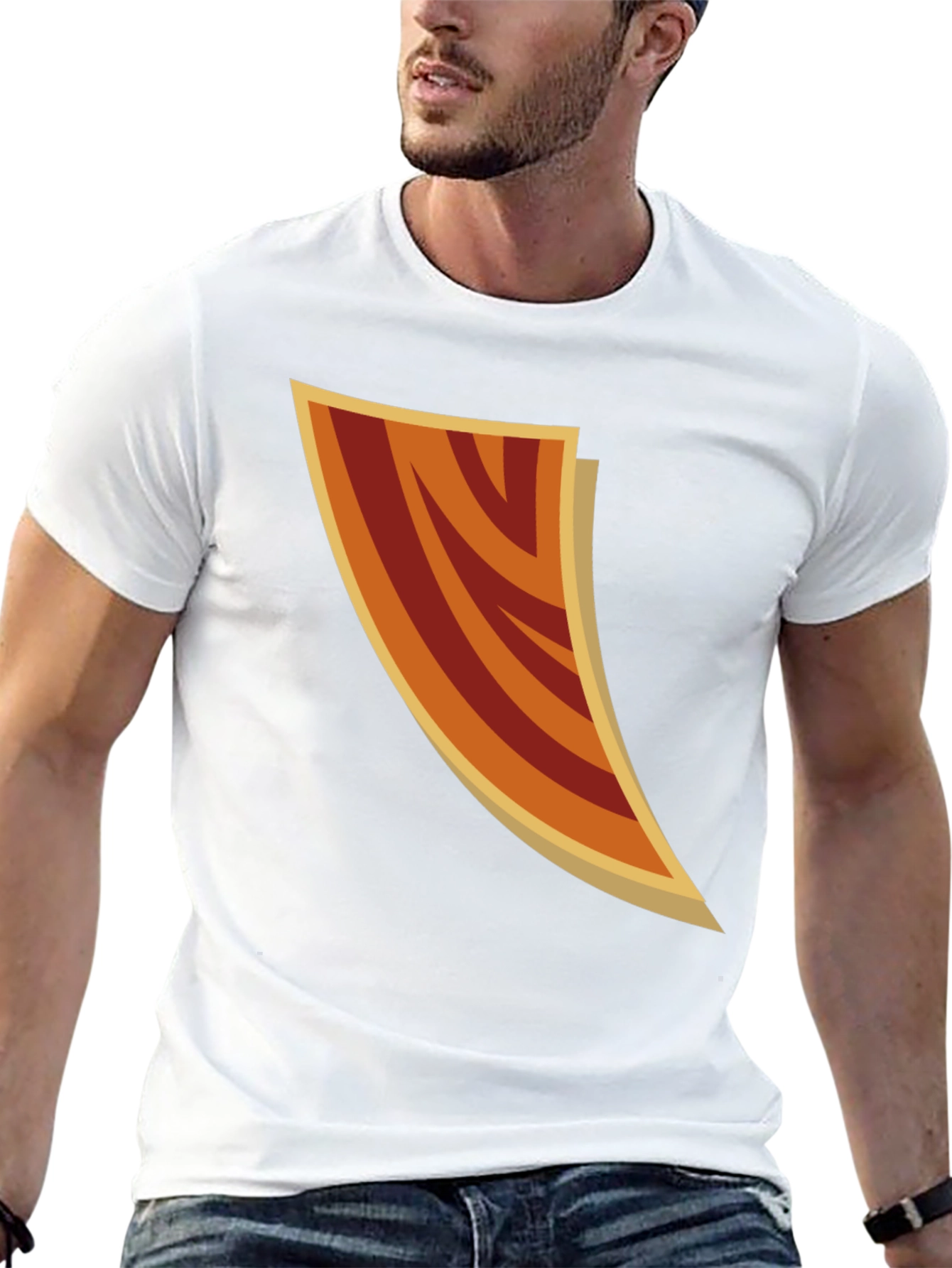 Stylish Graphic Tee - Abstract Design
