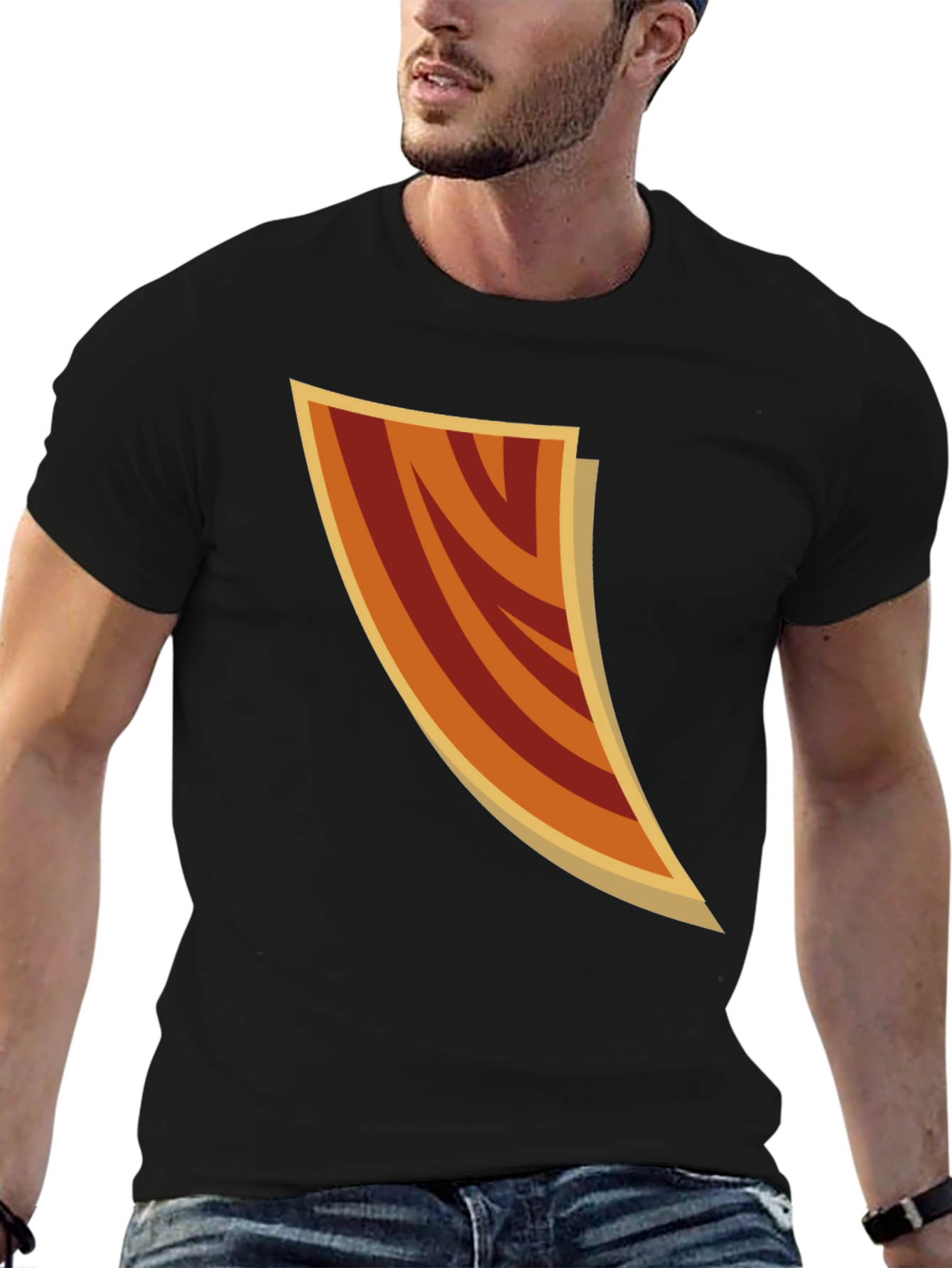 Stylish Graphic Tee - Abstract Design