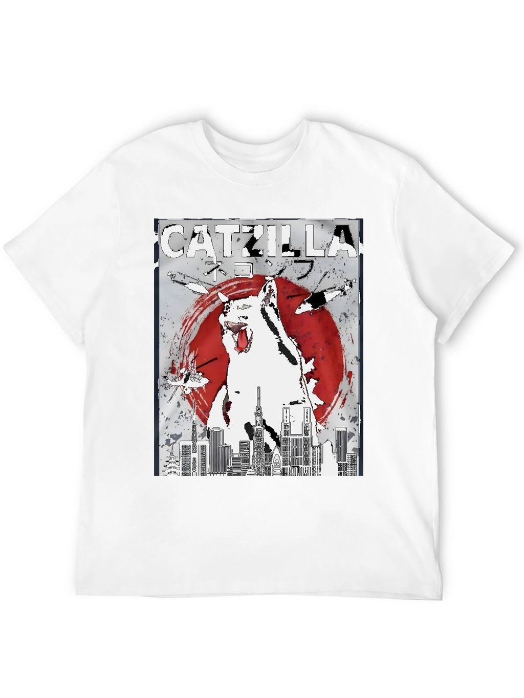 Catzilla T-Shirt: Feline Godzilla Graphic Tee