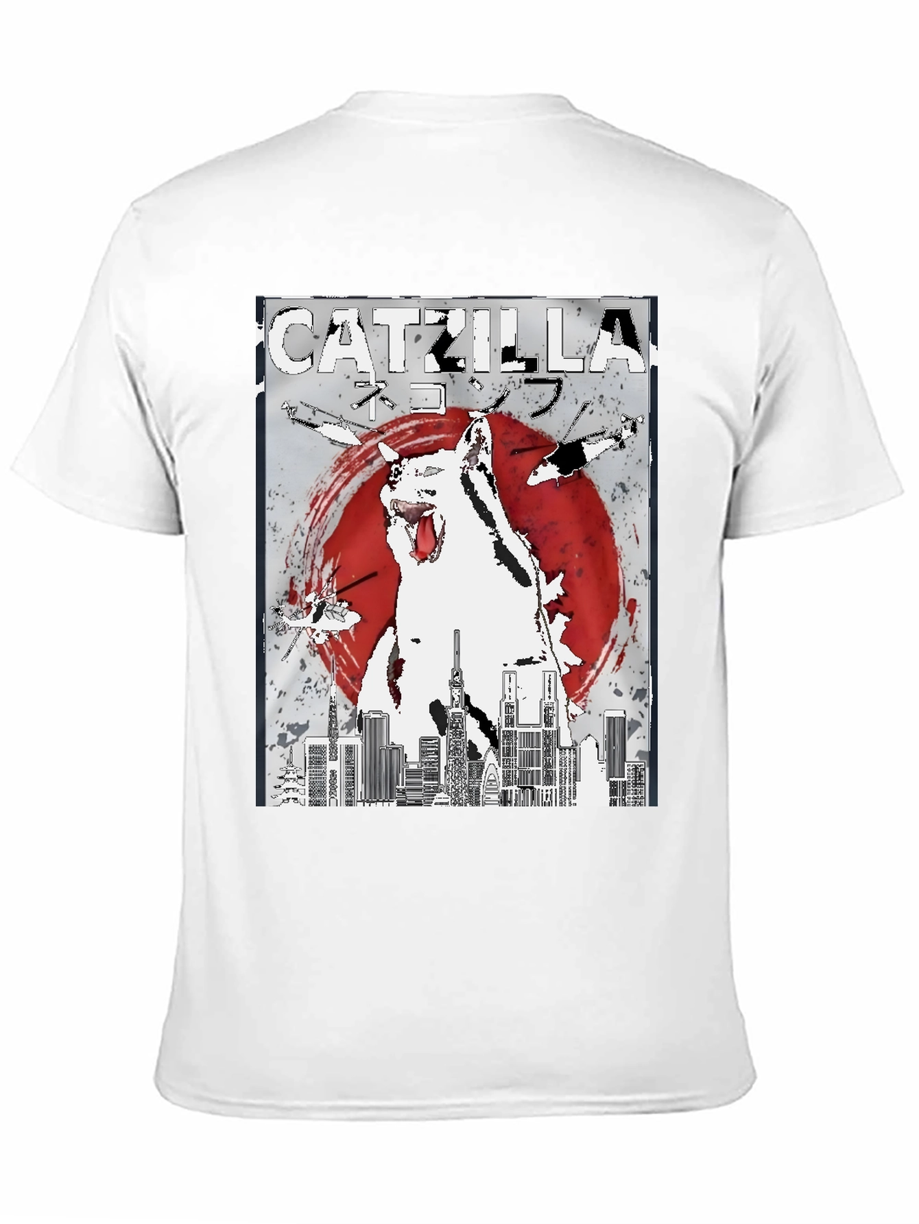 Catzilla T-Shirt: Feline Godzilla Graphic Tee