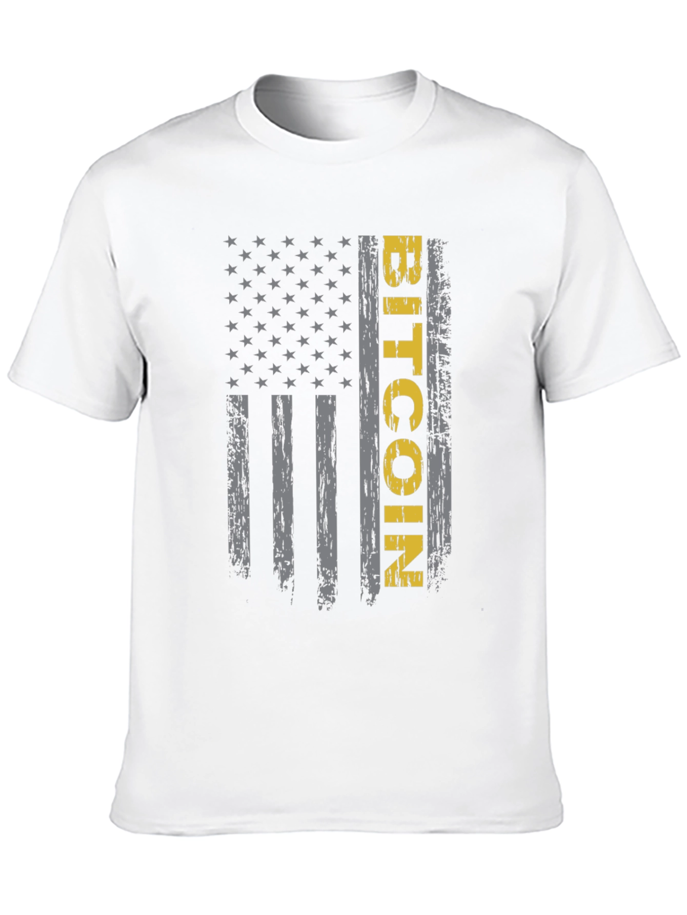 Bitcoin American Flag Graphic Tee - Crypto T-Shirt