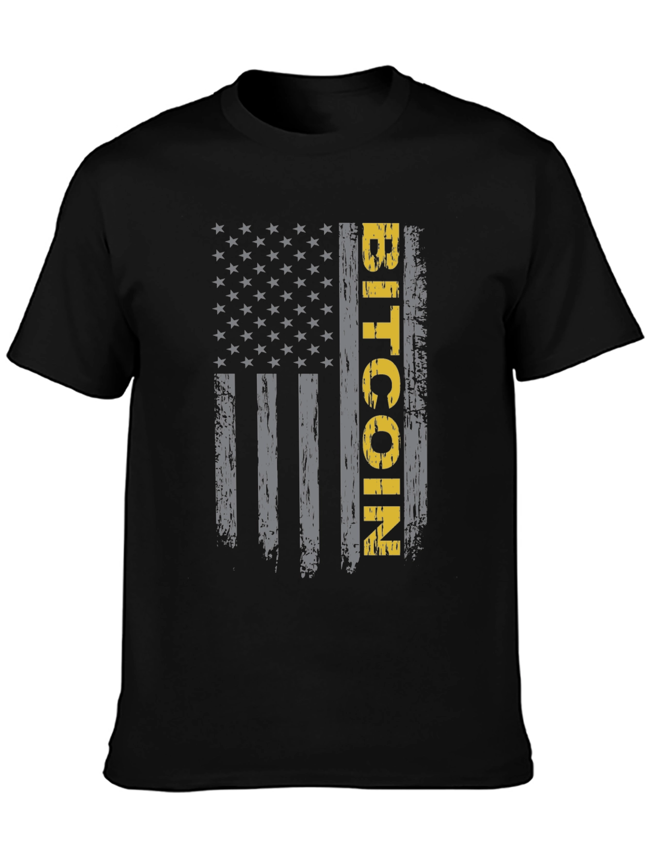 Bitcoin American Flag Graphic Tee - Crypto T-Shirt