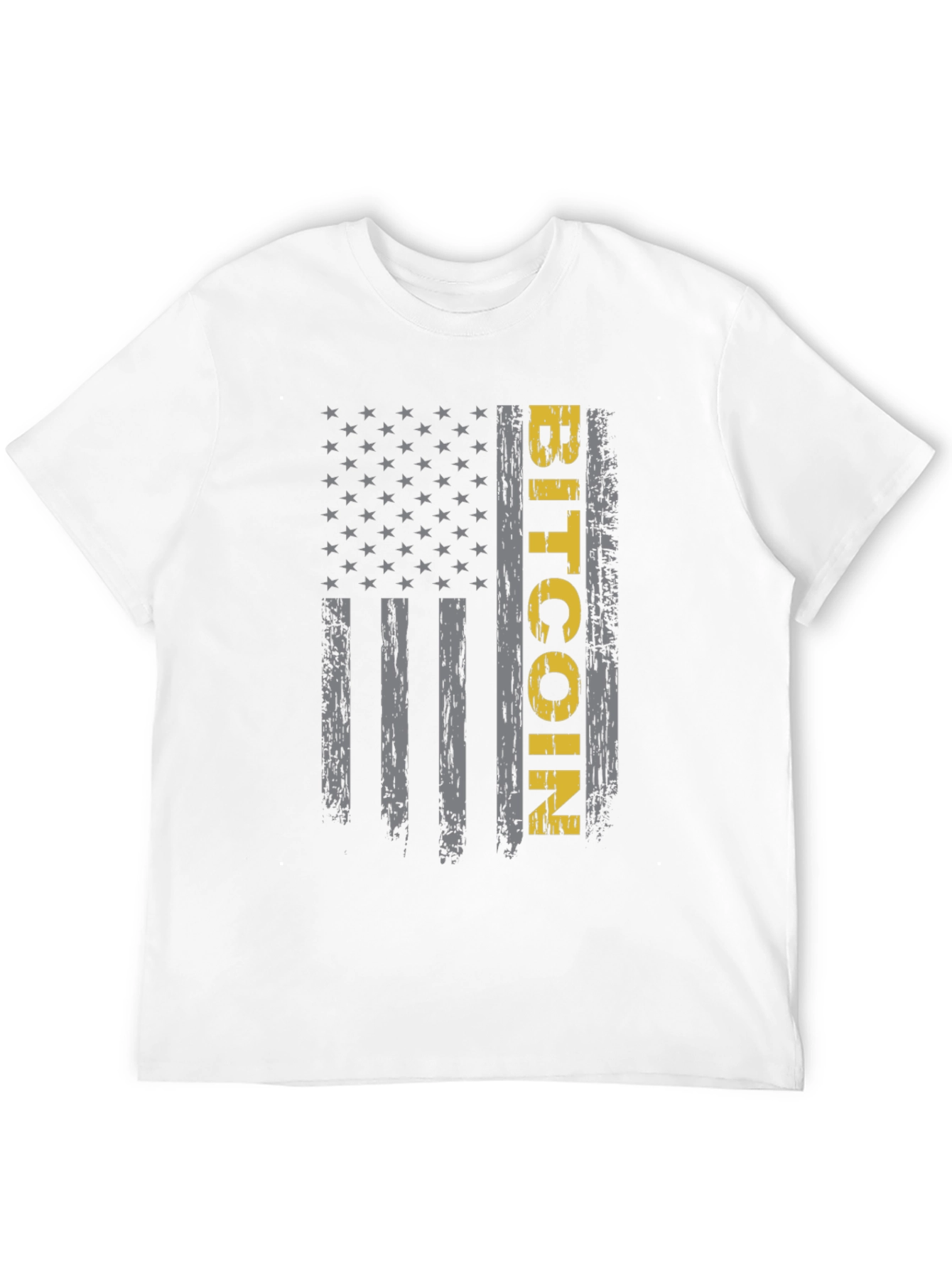Bitcoin American Flag Graphic Tee - Crypto T-Shirt