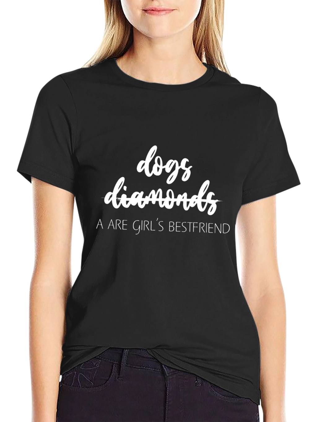 Dogs & Diamonds Girls Best Friend Tee