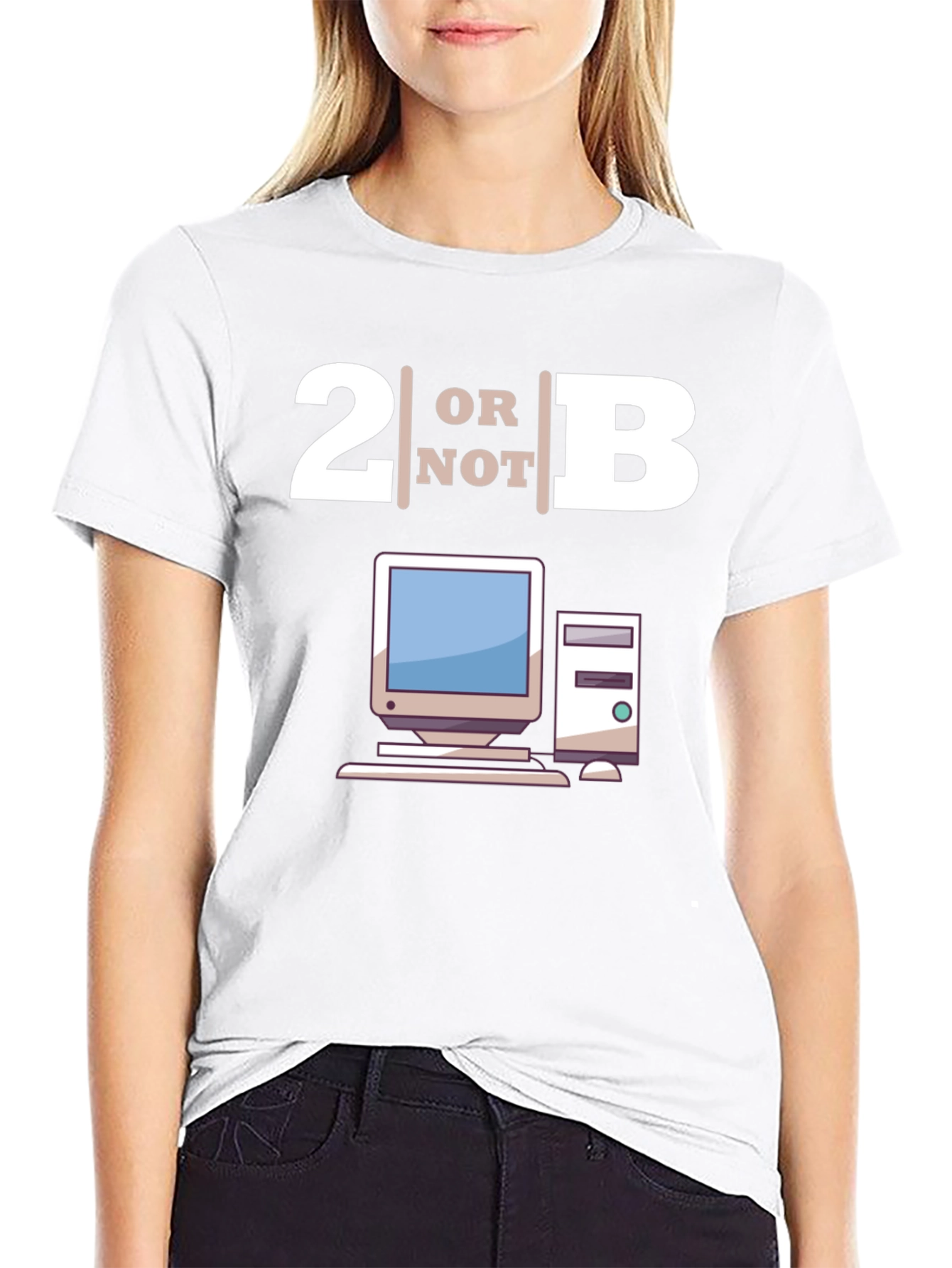 2B or Not 2B T-Shirt - Computer Lovers Tee
