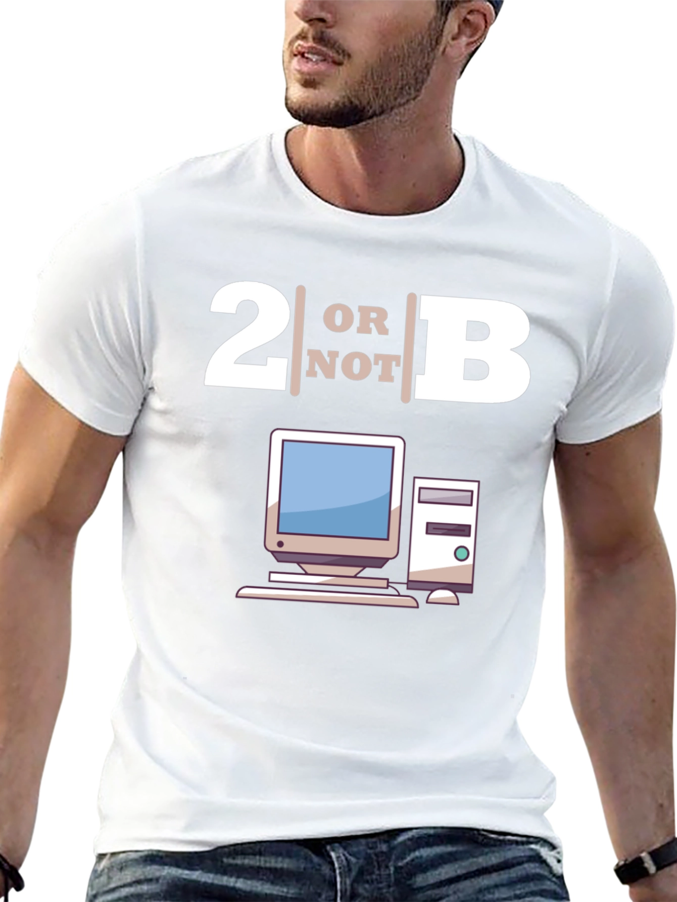 2B or Not 2B T-Shirt - Computer Lovers Tee