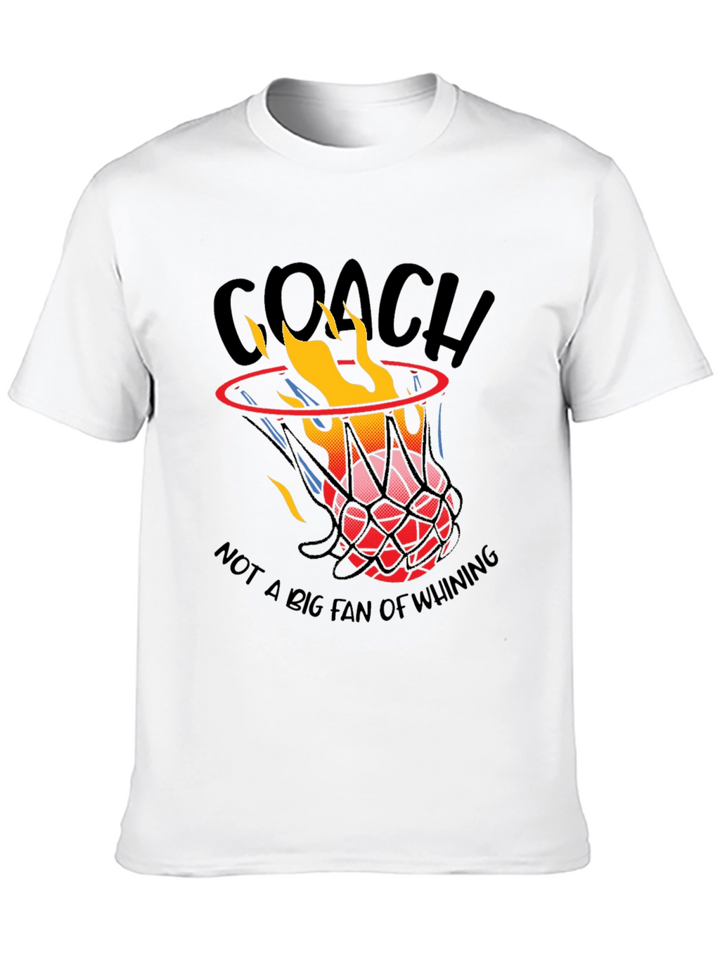 Coach Basketball Graphic T-Shirt