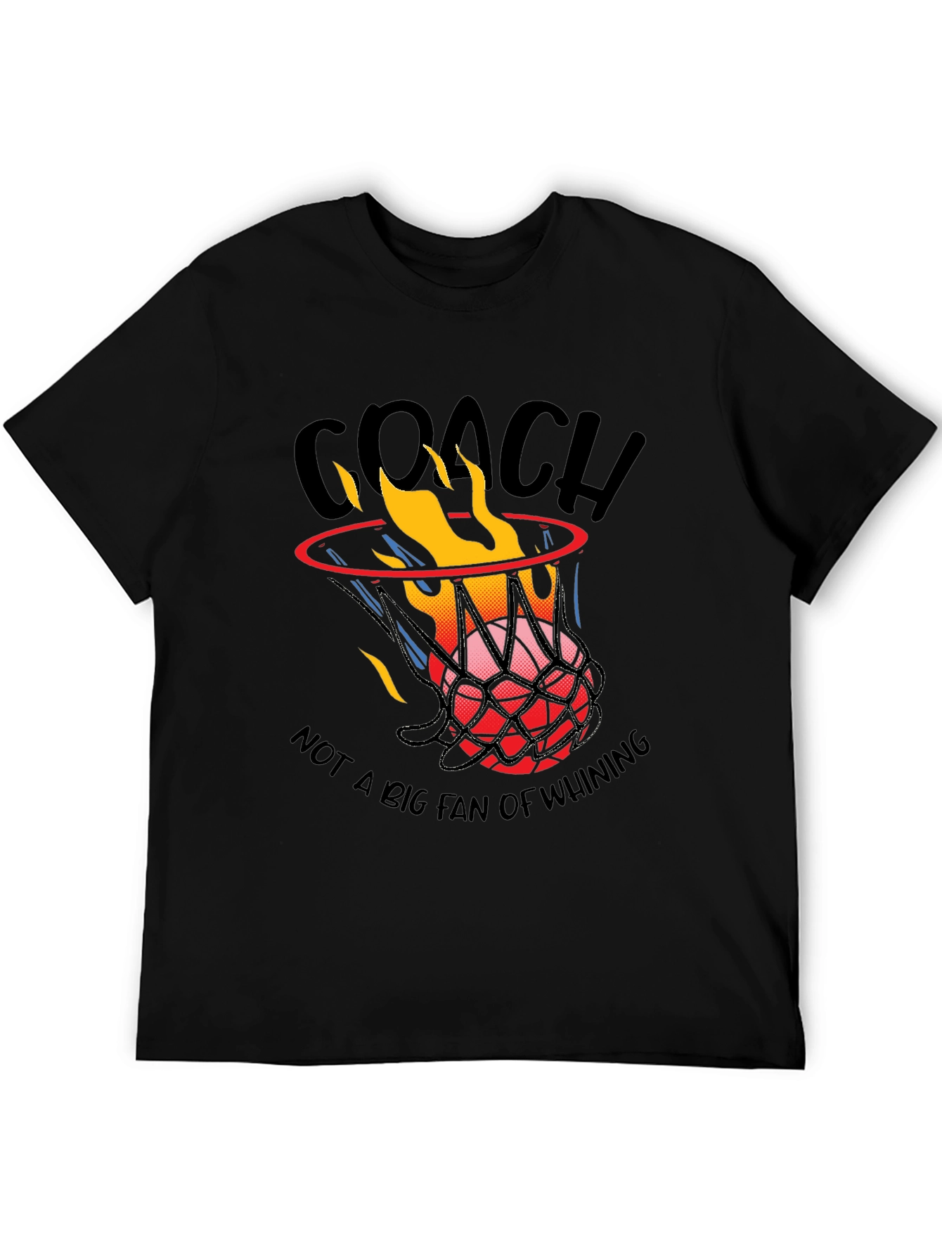 Coach Basketball Graphic T-Shirt