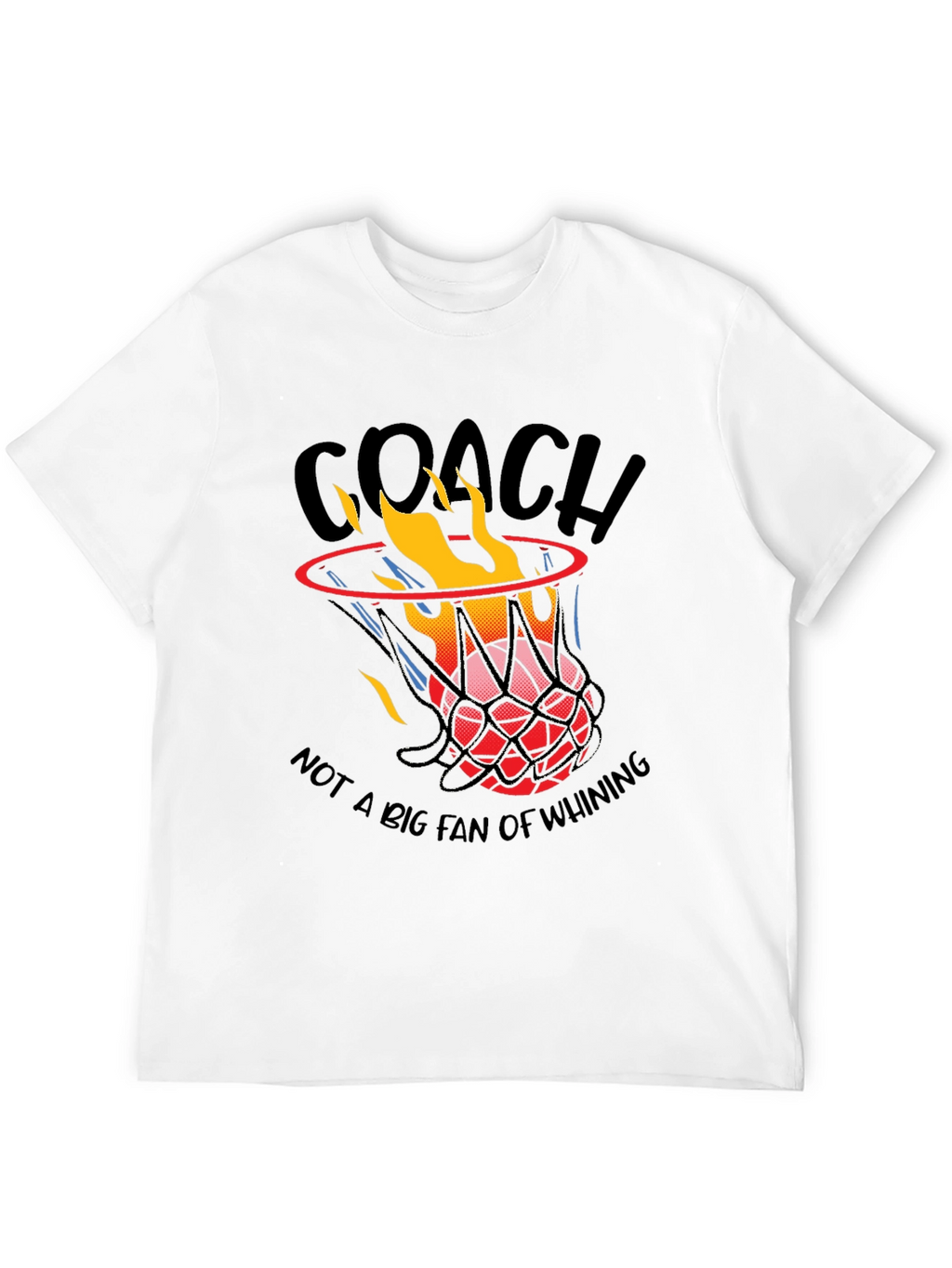 Coach Basketball Graphic T-Shirt