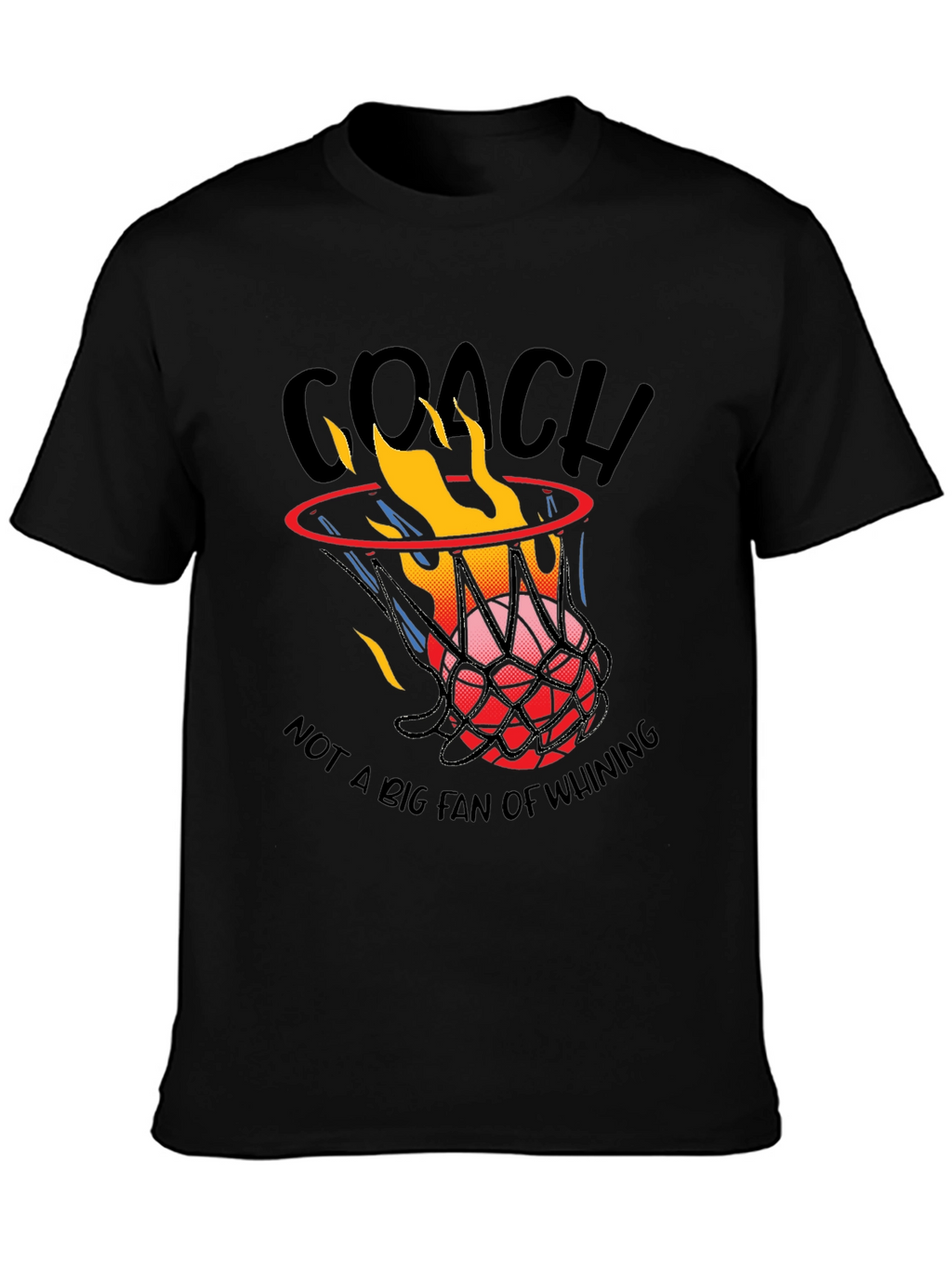 Coach Basketball Graphic T-Shirt