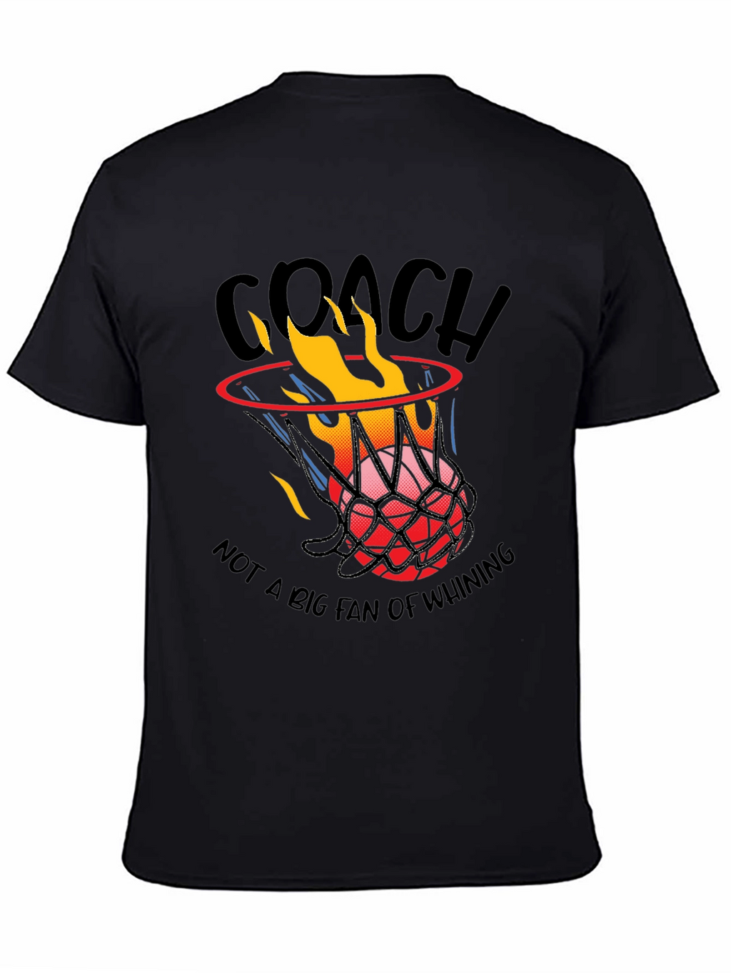Coach Basketball Graphic T-Shirt