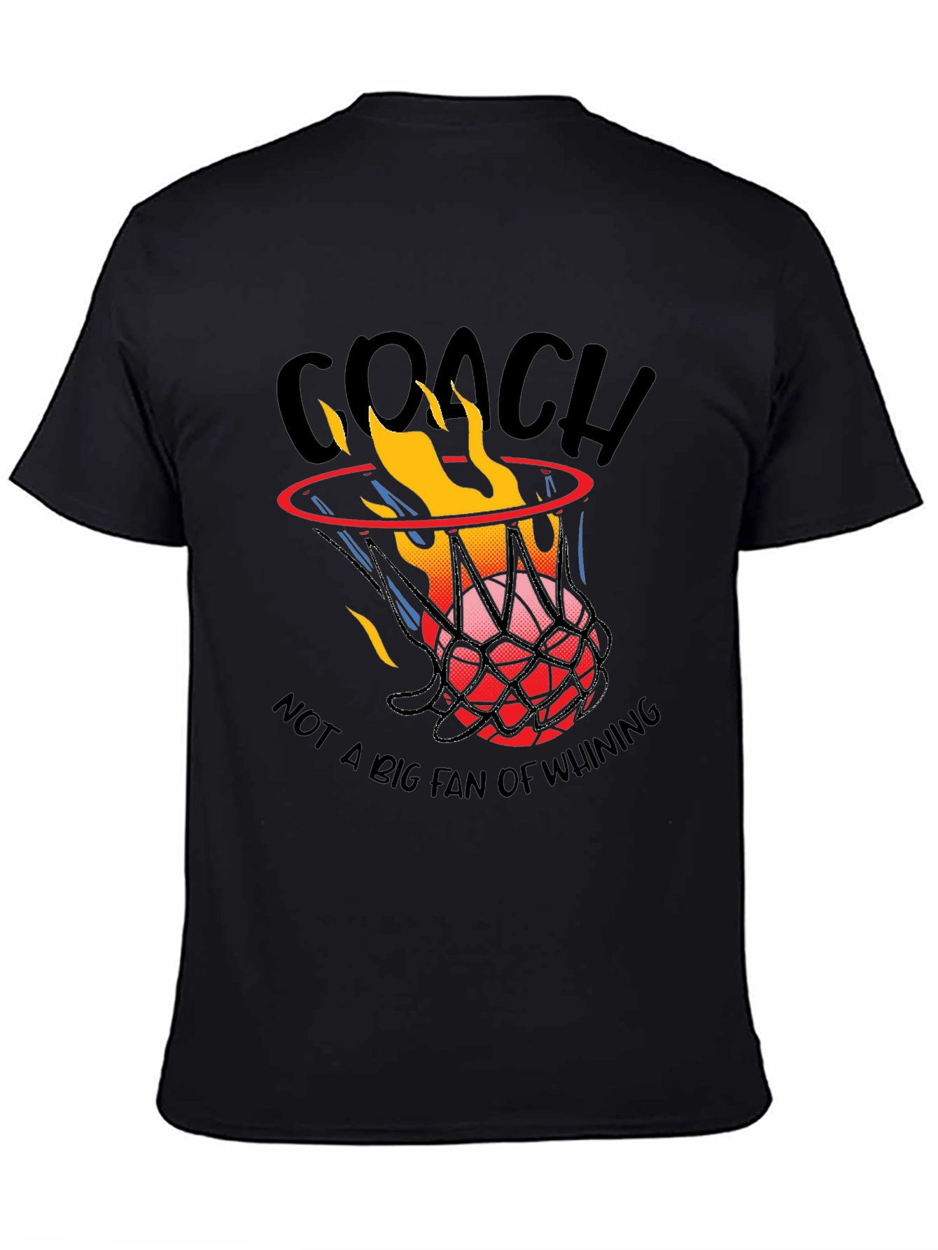 Coach Basketball Graphic T-Shirt