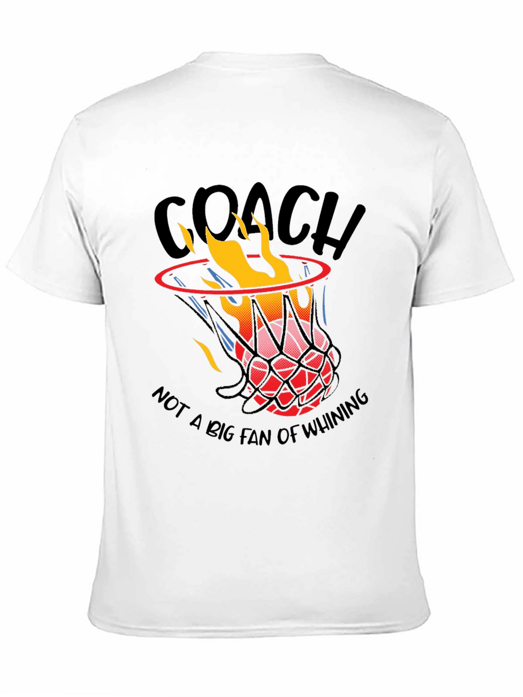 Coach Basketball Graphic T-Shirt