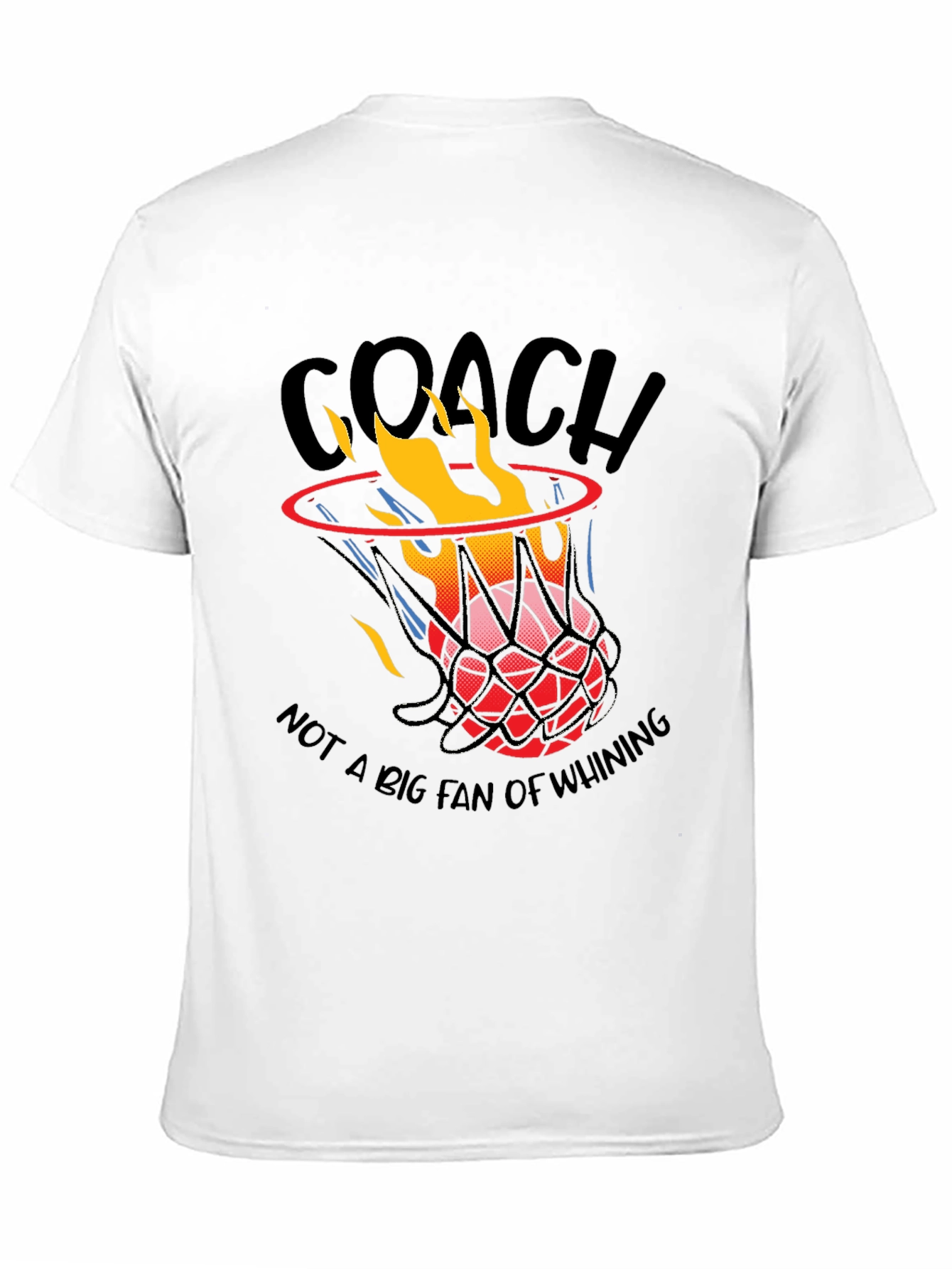 Coach Basketball Graphic T-Shirt