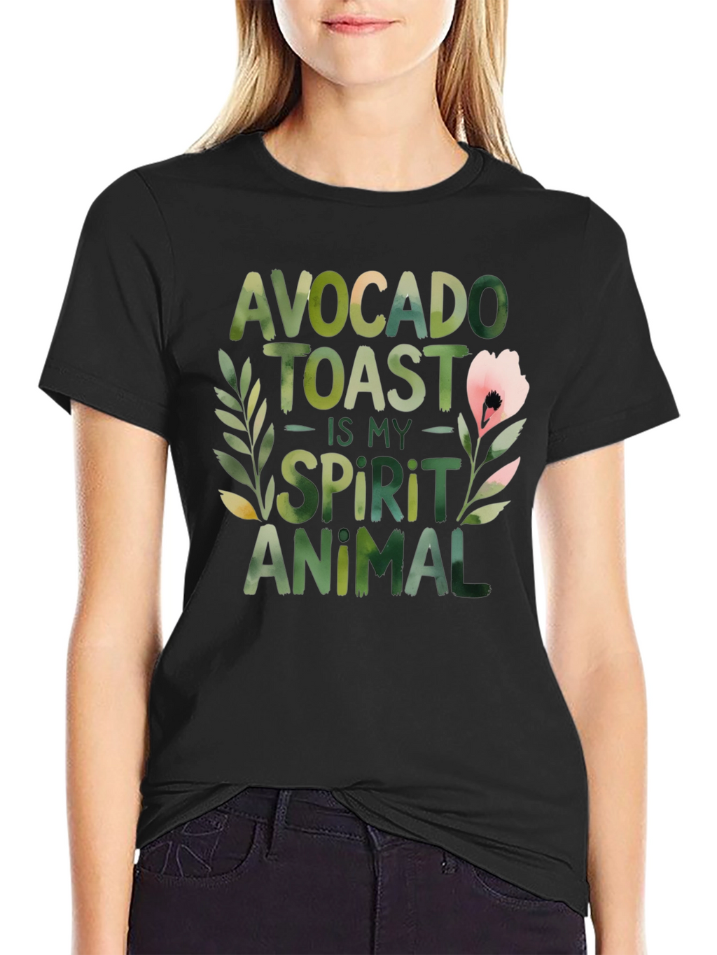 Avocado Toast Spirit Animal Graphic Tee
