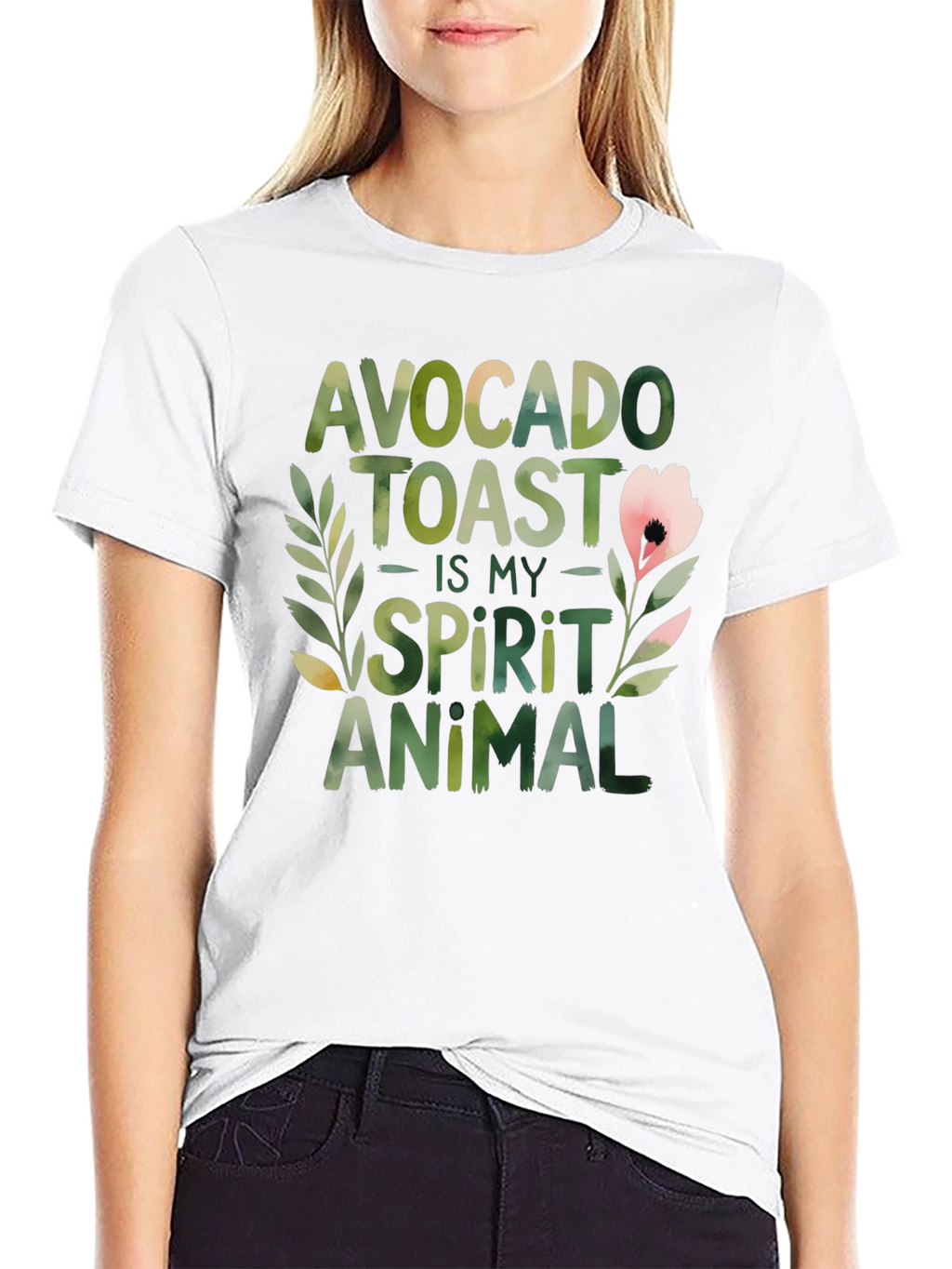 Avocado Toast Spirit Animal Graphic Tee