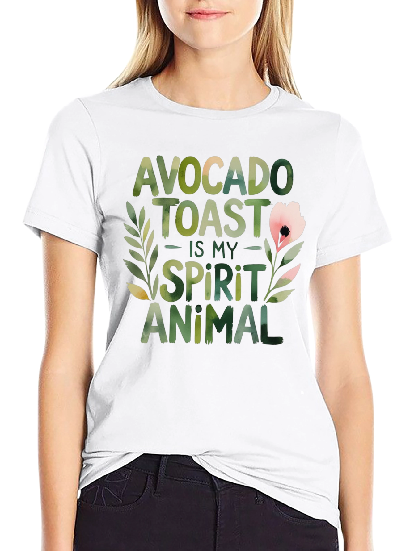 Avocado Toast Spirit Animal Graphic Tee