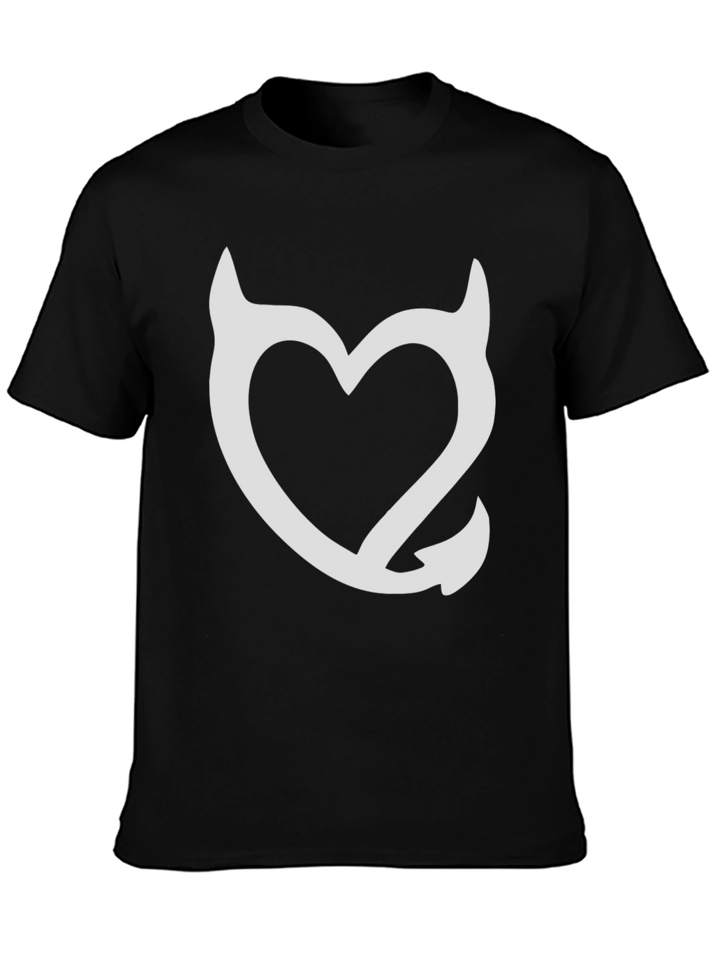 Devil Heart Black T-Shirt
