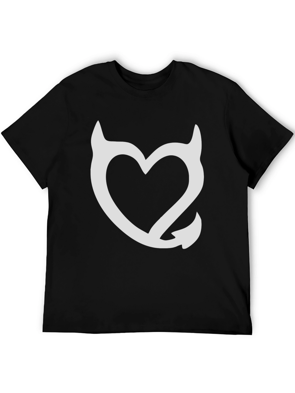 Devil Heart Black T-Shirt