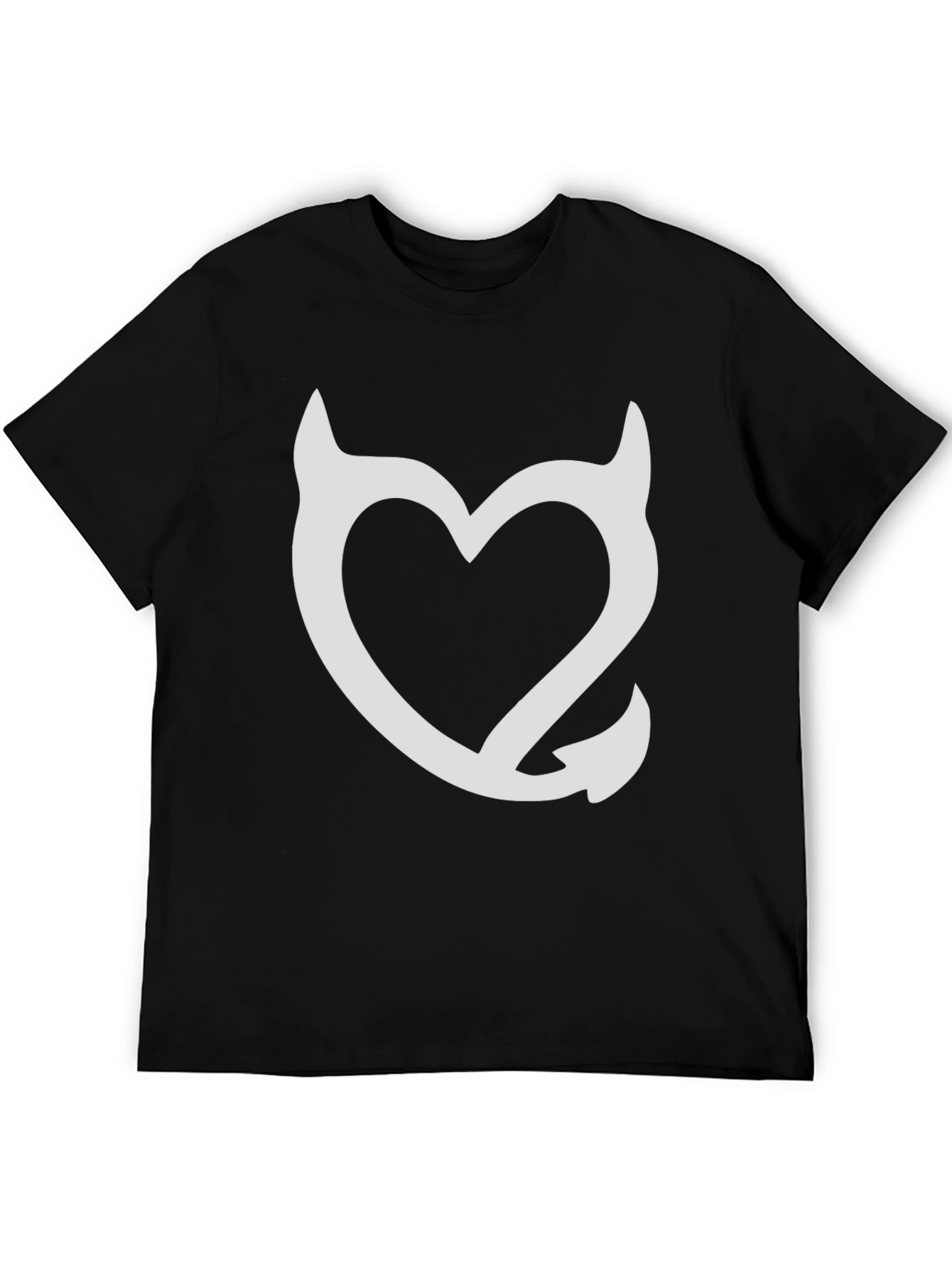Devil Heart Black T-Shirt